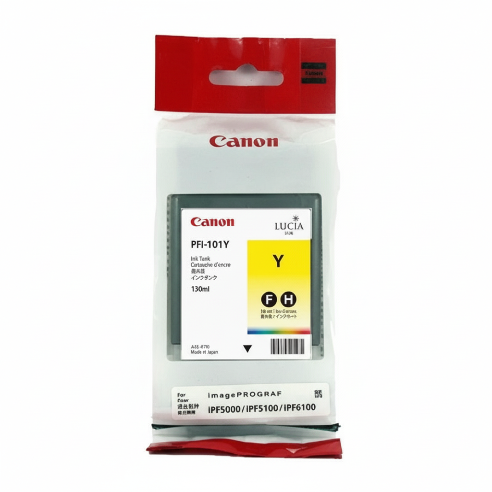 Tusz Oryginalny Canon PFI-101Y (0886B001) (Żółty)