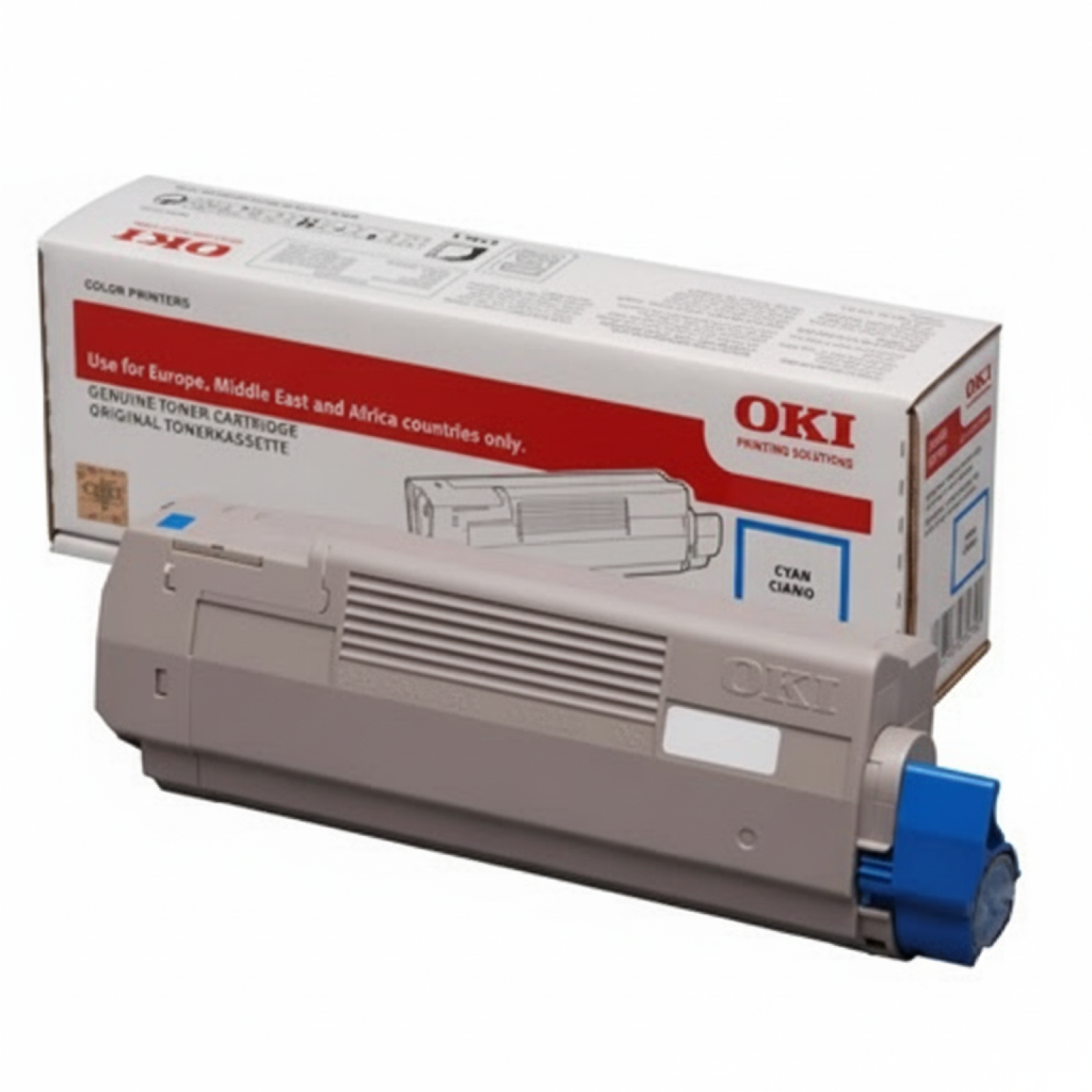 Toner Oryginalny Oki C532 6K (46490607) (Błękitny)