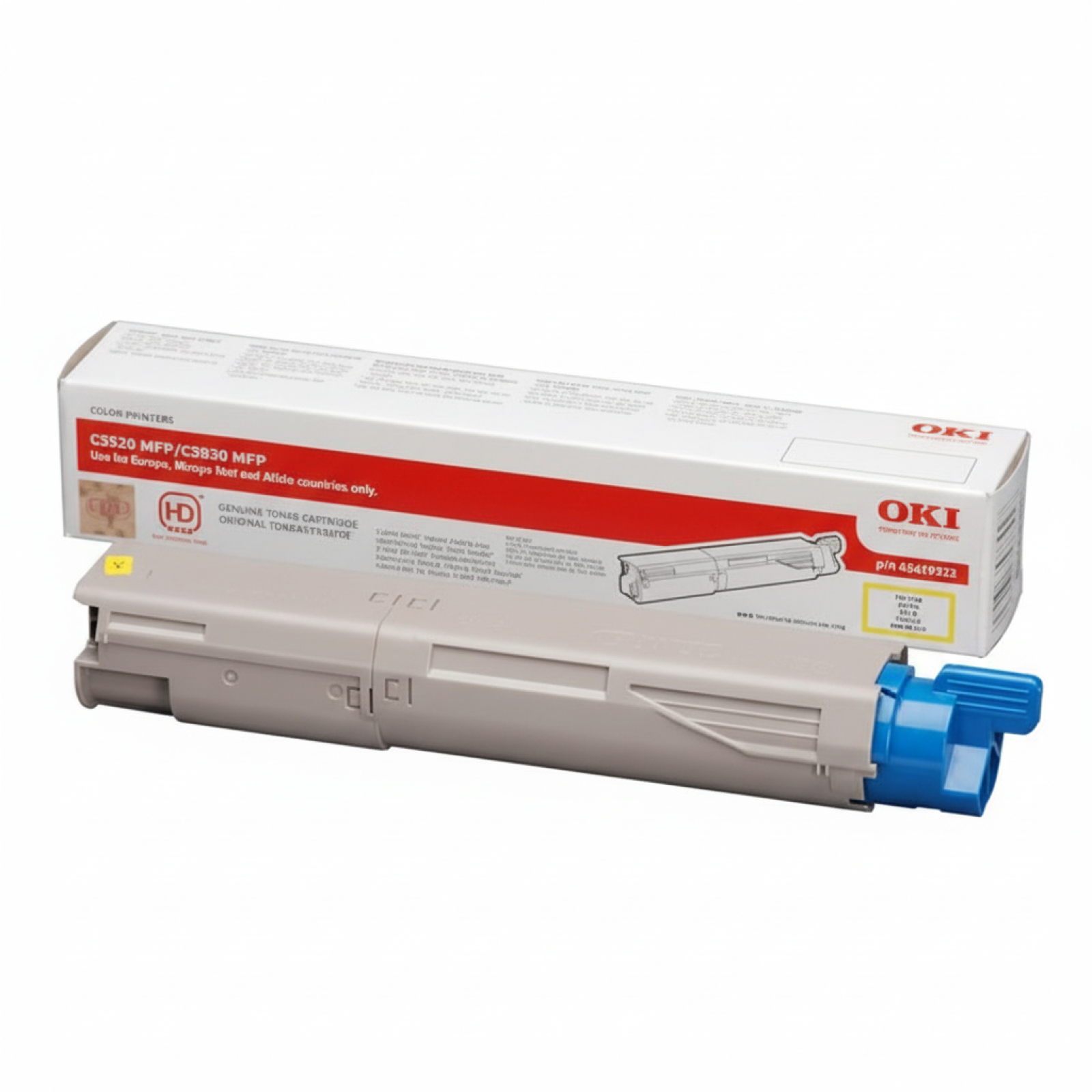 Toner Oryginalny Oki C3520 3530 (43459369) (Żółty)