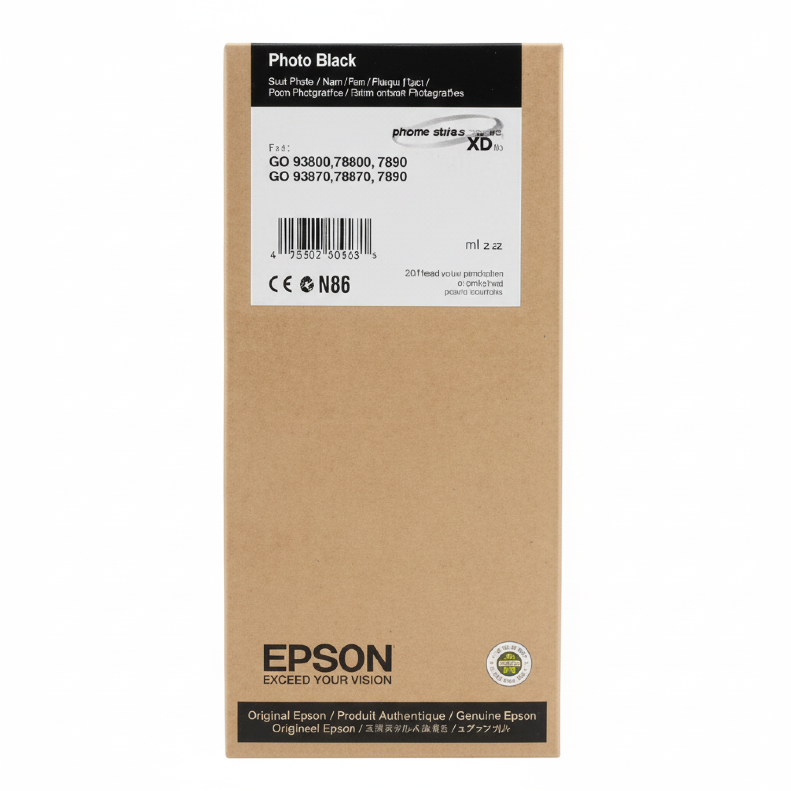 Tusz Oryginalny Epson T6931 (C13T693100) (Czarny Foto)