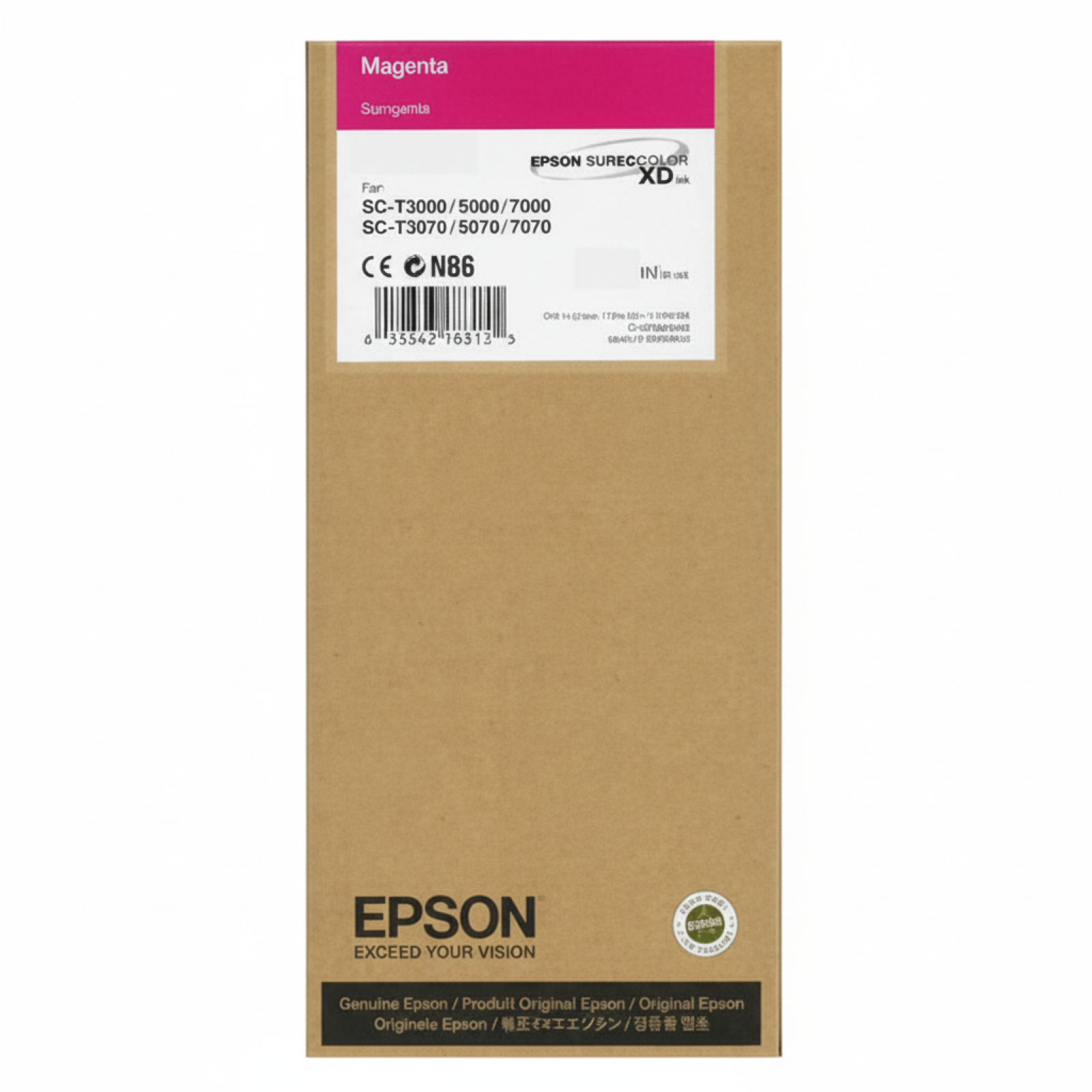 Tusz Oryginalny Epson T6943 (C13T694300) (Purpurowy)