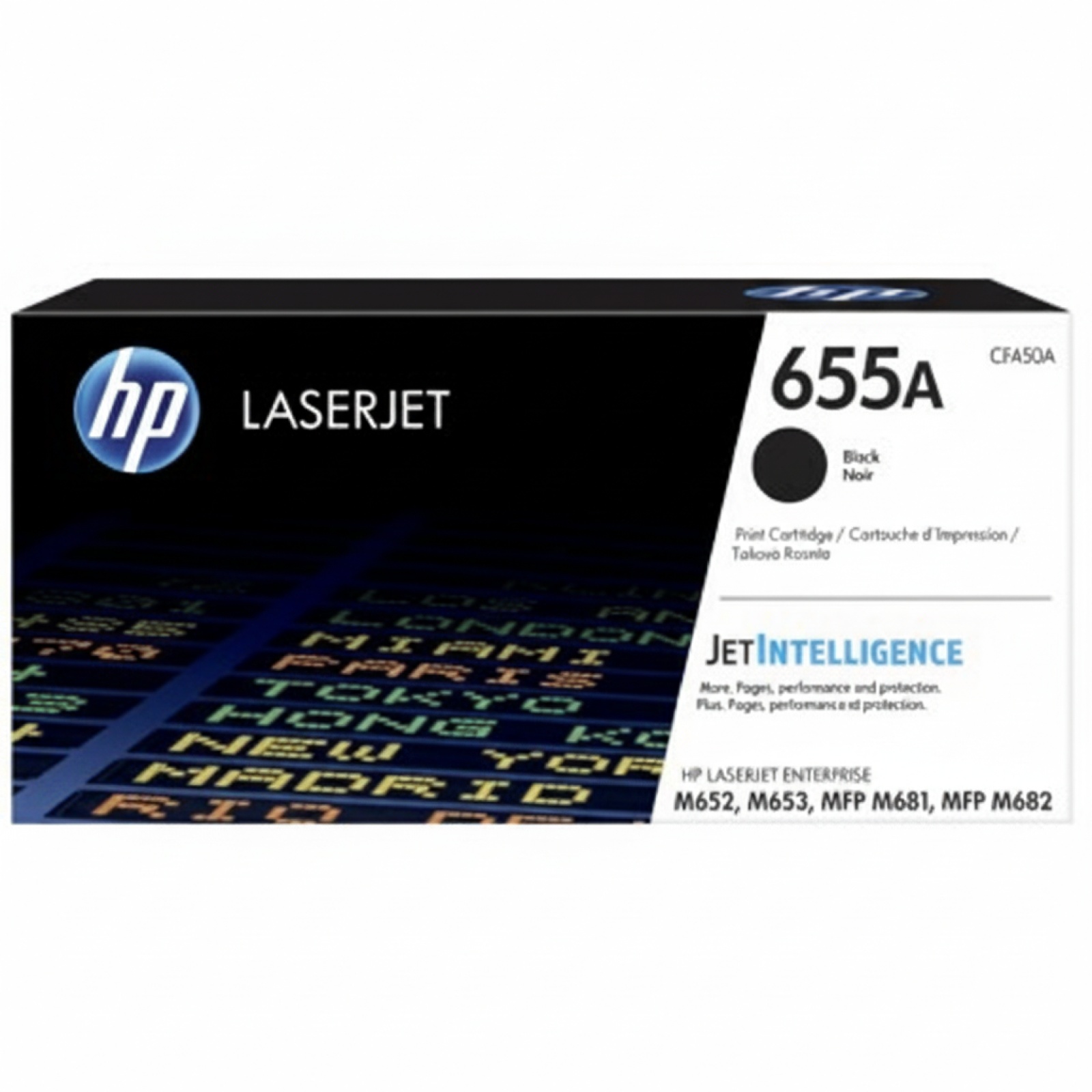 Toner Oryginalny HP 655A (CF450A) (Czarny)