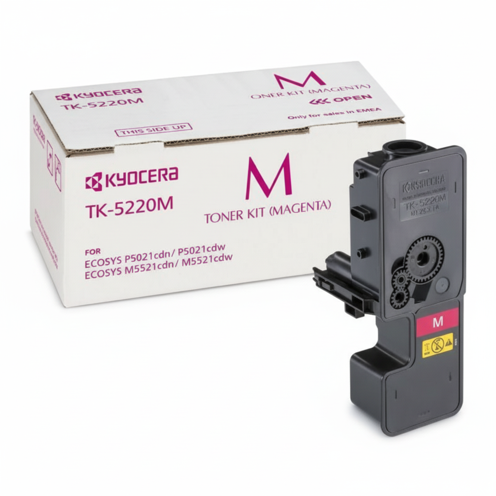 Toner Oryginalny Kyocera TK-5220M (1T02R9BNL1) (Purpurowy)