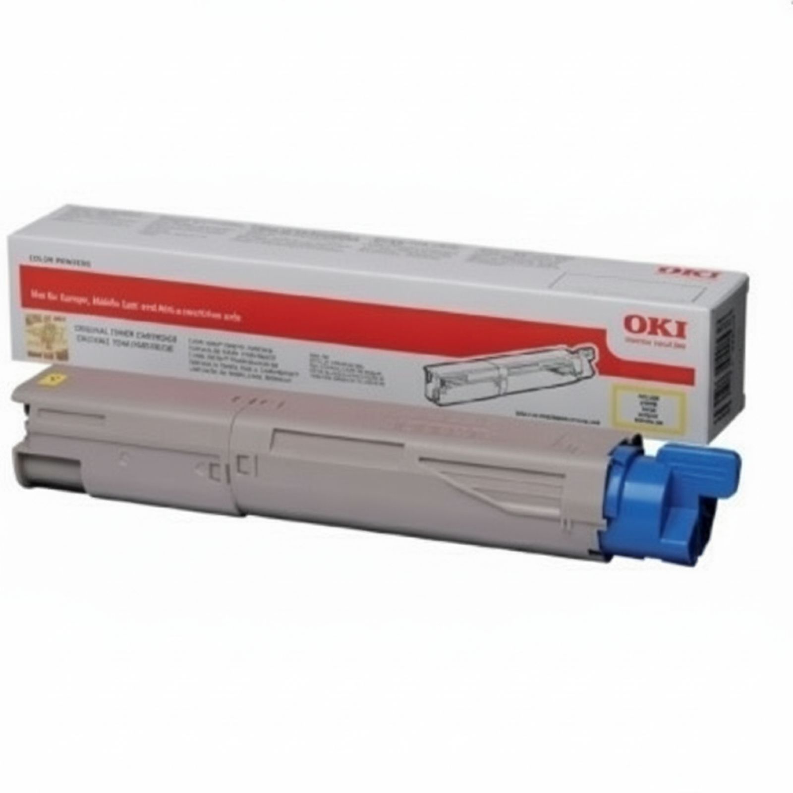 Toner Oryginalny Oki MC853 873 (45862837) (Żółty)