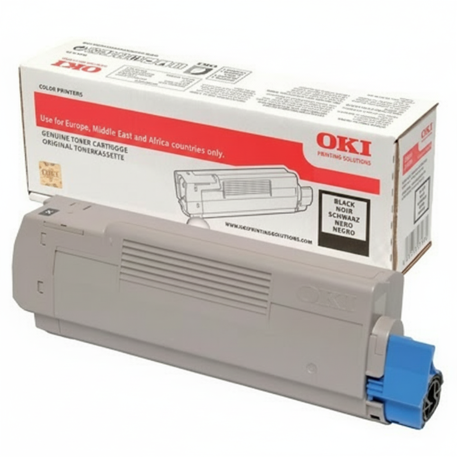 Toner Oryginalny Oki C612 (46507508) (Czarny)