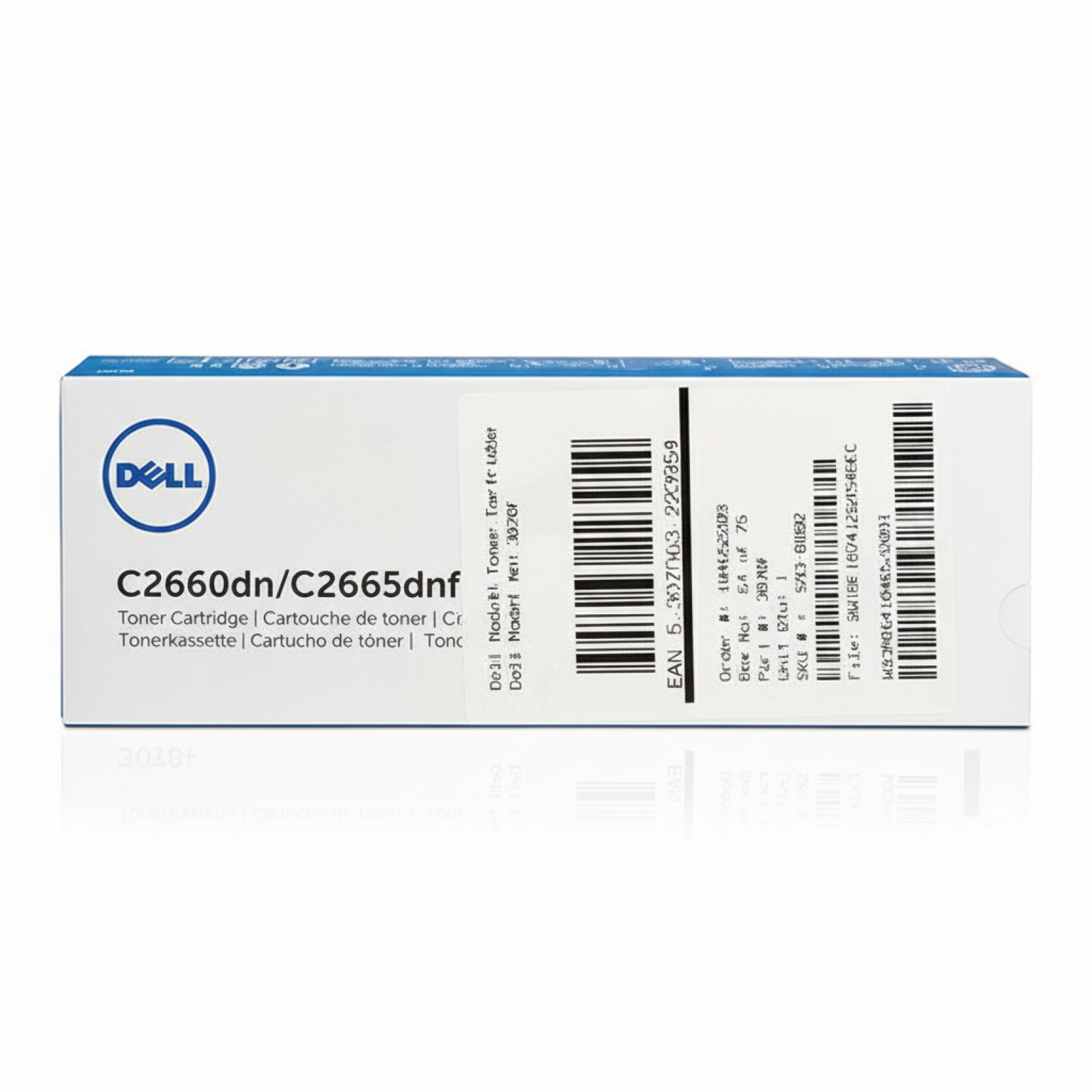 Toner Oryginalny Dell C2660 2665 (593-BBBN) (Błękitny)