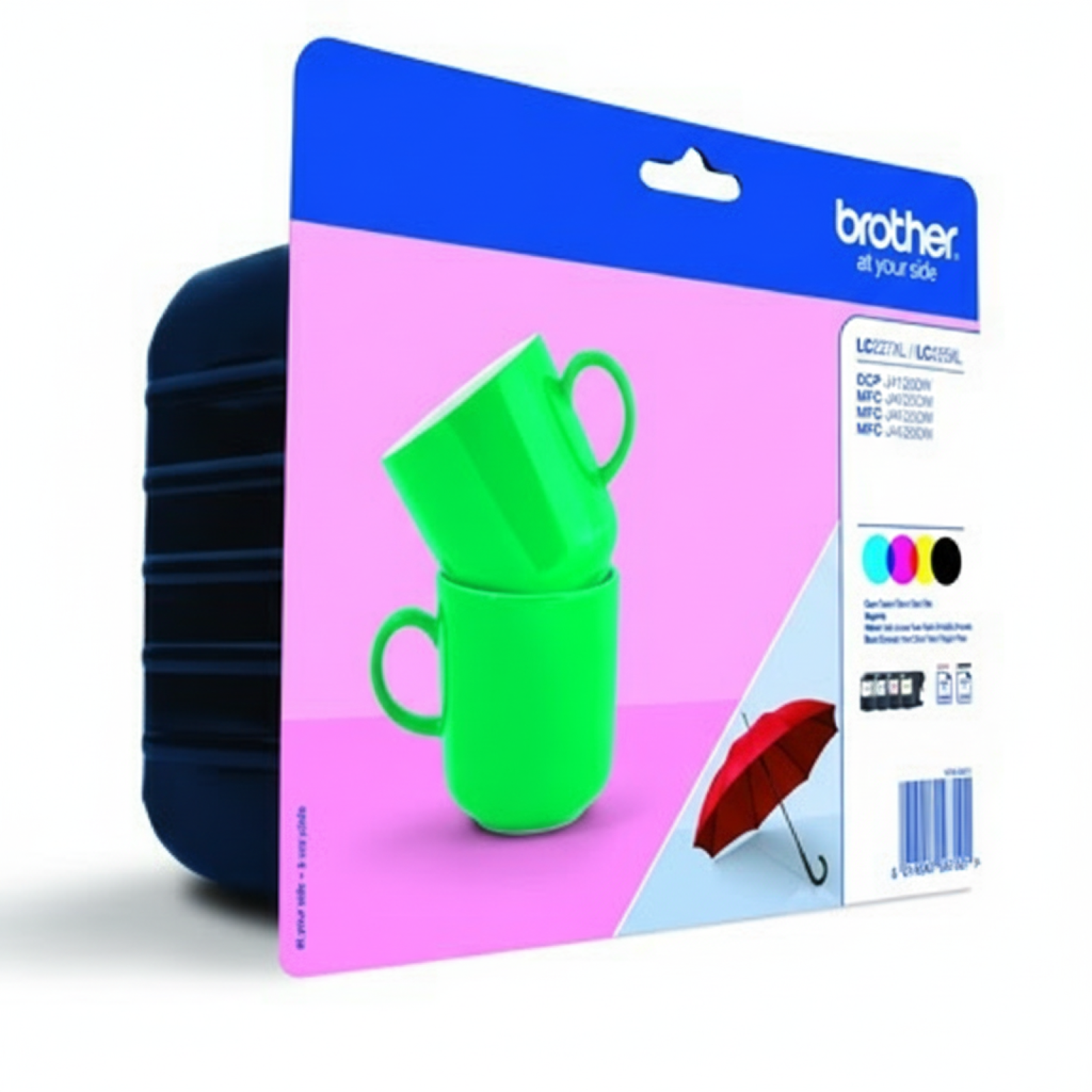 Tusze Oryginalne Brother LC-227 225 XL CMYK (LC227XLVALBP) (komplet)