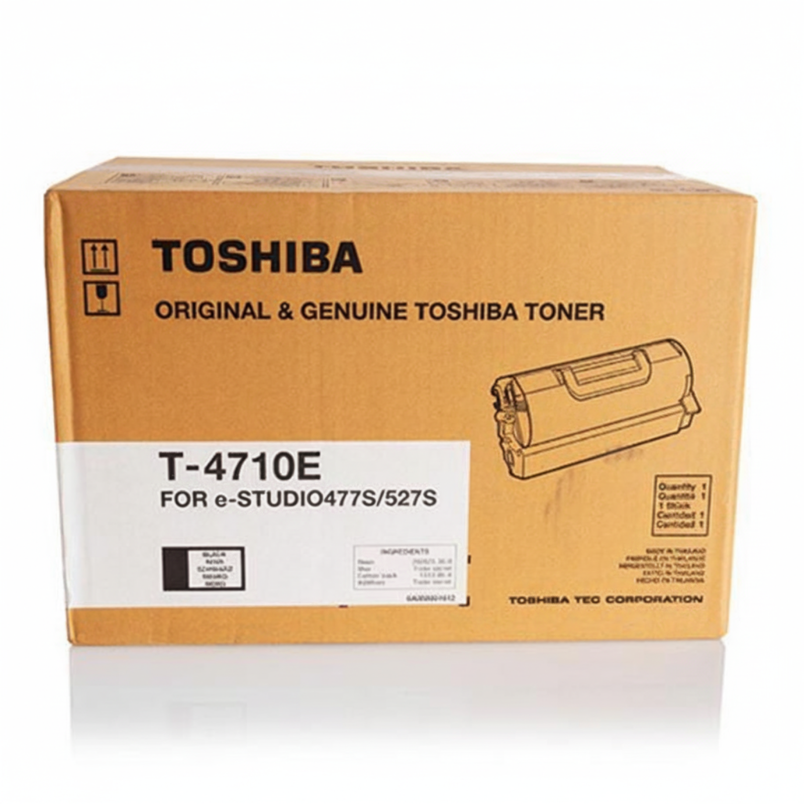 Toner Oryginalny Toshiba T-4710E (6A000001612) (Czarny)