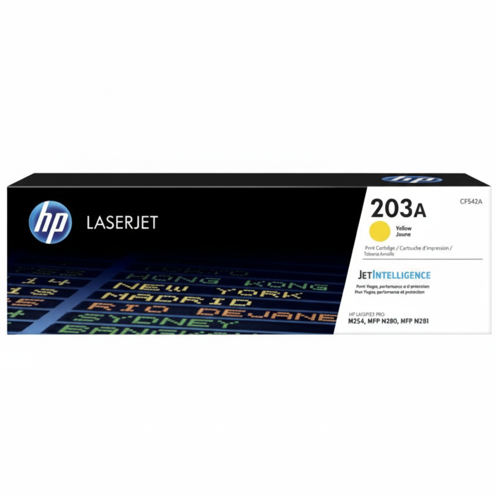 Toner Oryginalny HP 203A (CF542A) (Żółty)