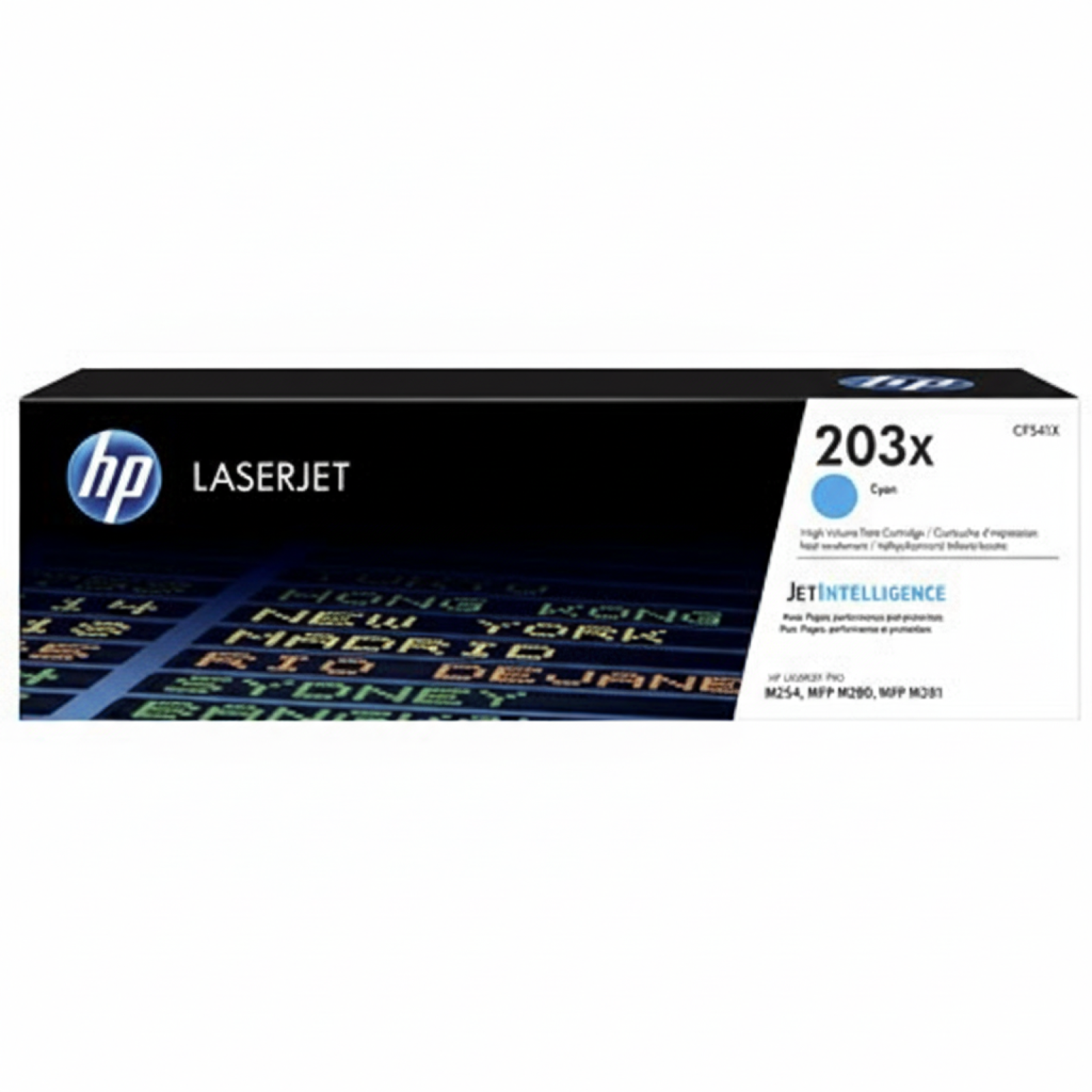 Toner Oryginalny HP 203X (CF541X) (Błękitny)