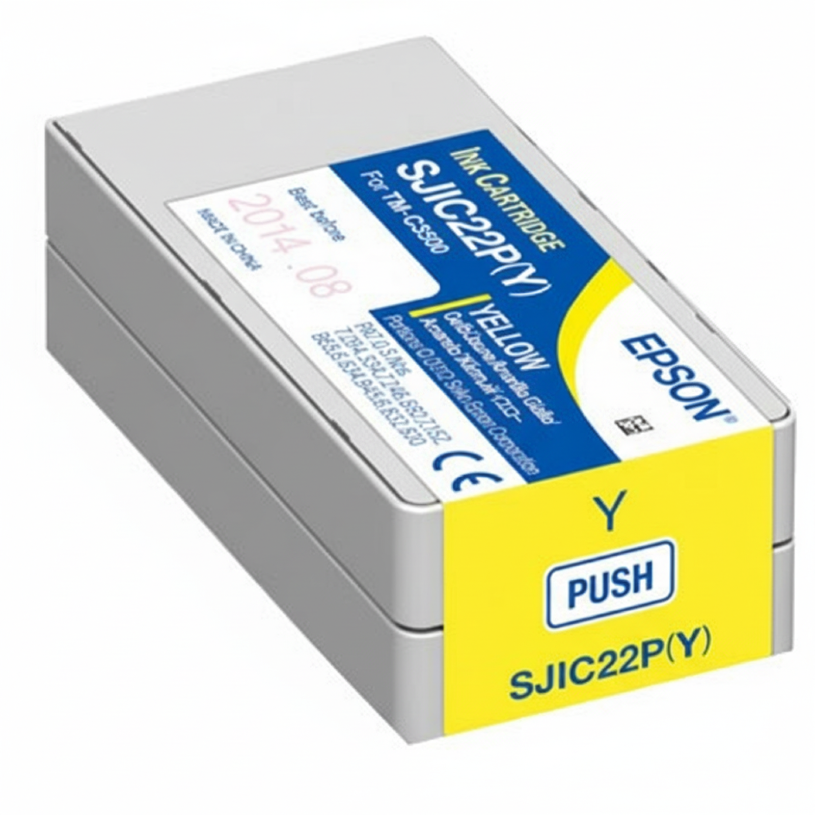 Tusz Oryginalny Epson SJIC22P Y (C33S020604) (Żółty)