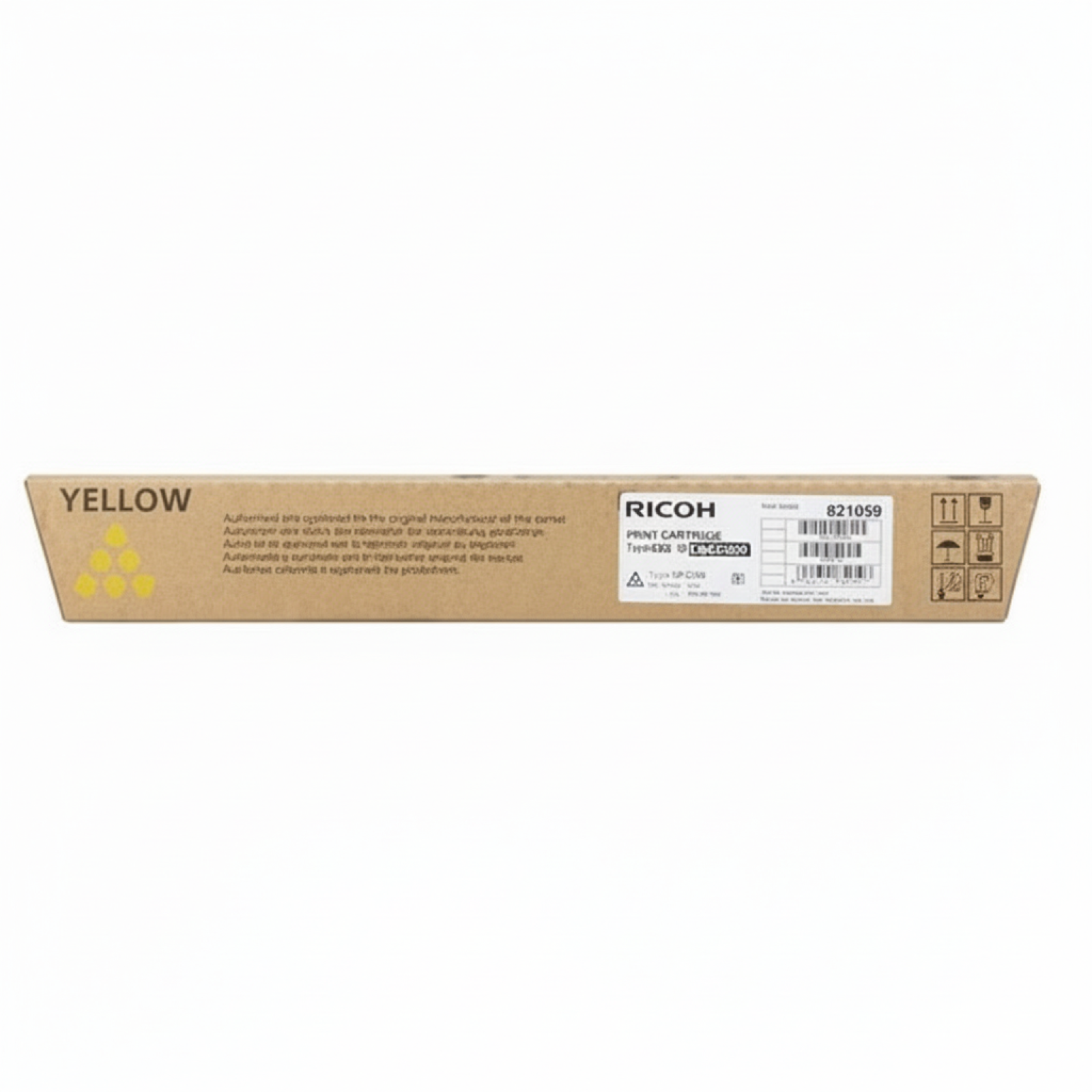 Toner Oryginalny Ricoh C820 821 (821059, 820117) (Żółty)