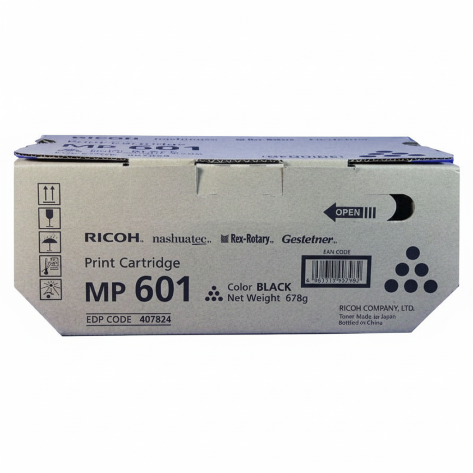 Toner Oryginalny Ricoh MP601 (407823, 407824) (Czarny)