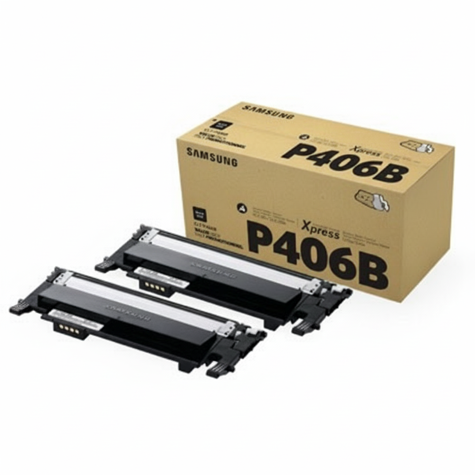 Tonery Oryginalne Samsung CLT-P406B (SU374A) (Czarne) (dwupak)