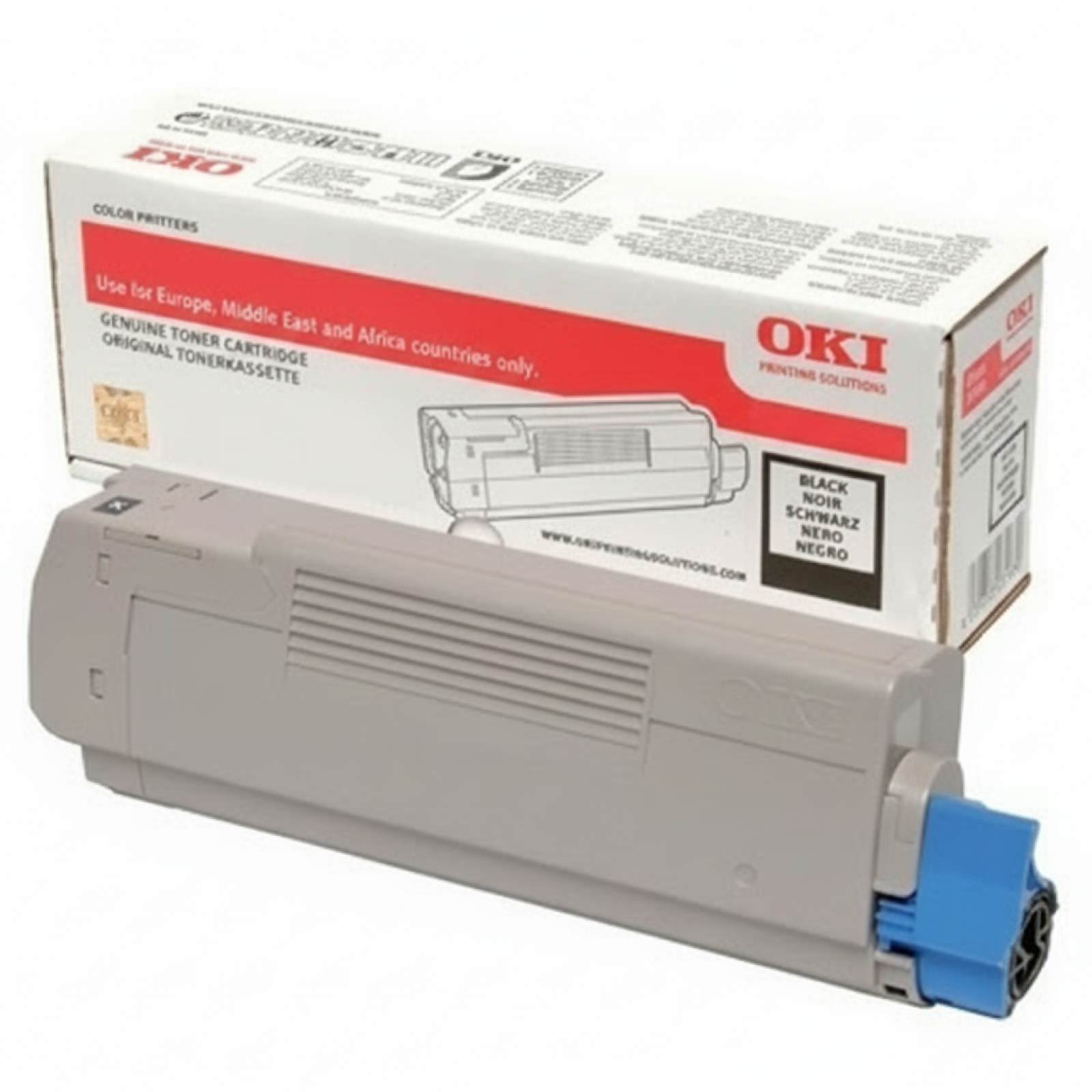 Toner Oryginalny Oki C823 C833 C843 7K (46471104) (Czarny)