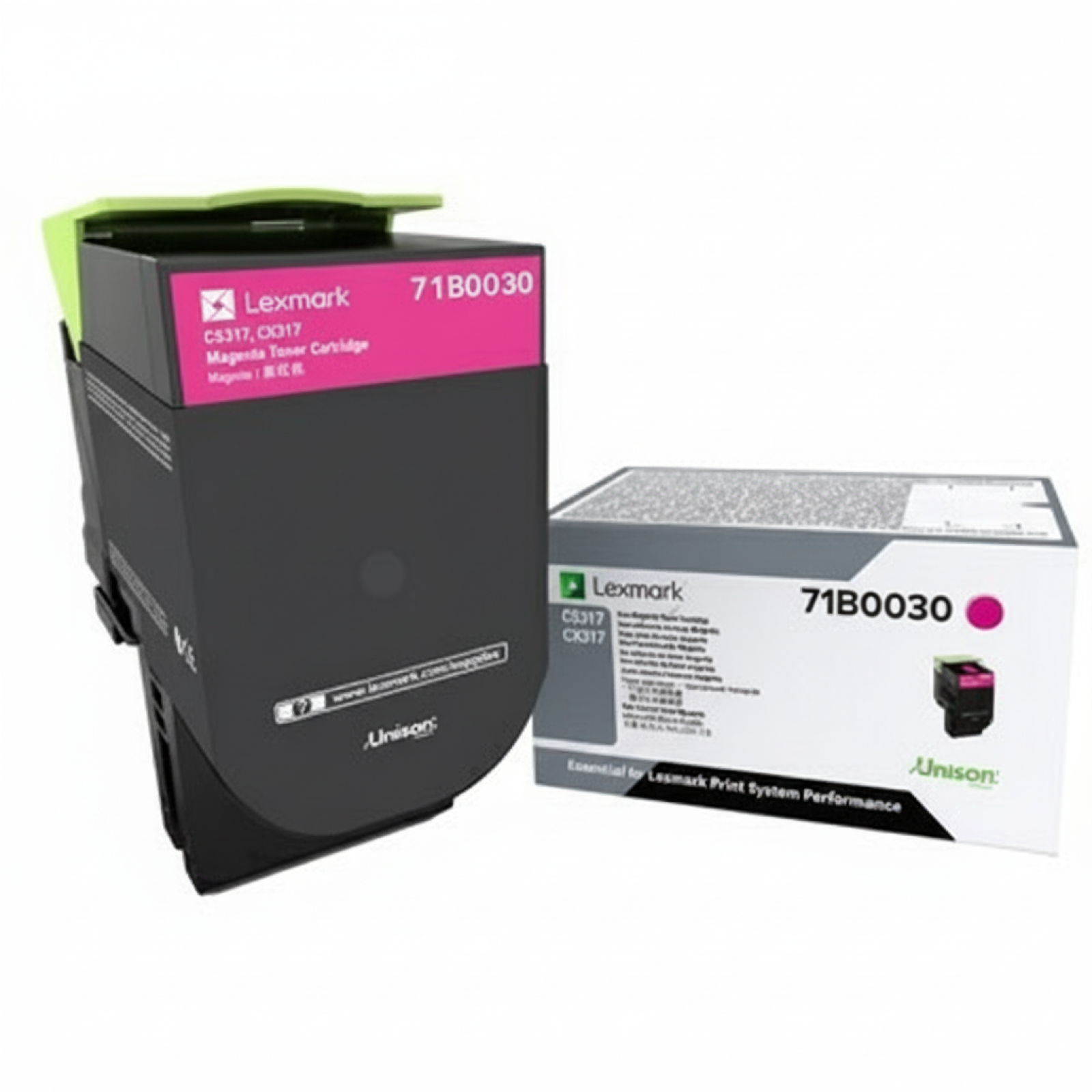 Toner Oryginalny Lexmark 75B0030 (75B20M0) (75B0030, 75B20M0) (Purpurowy)