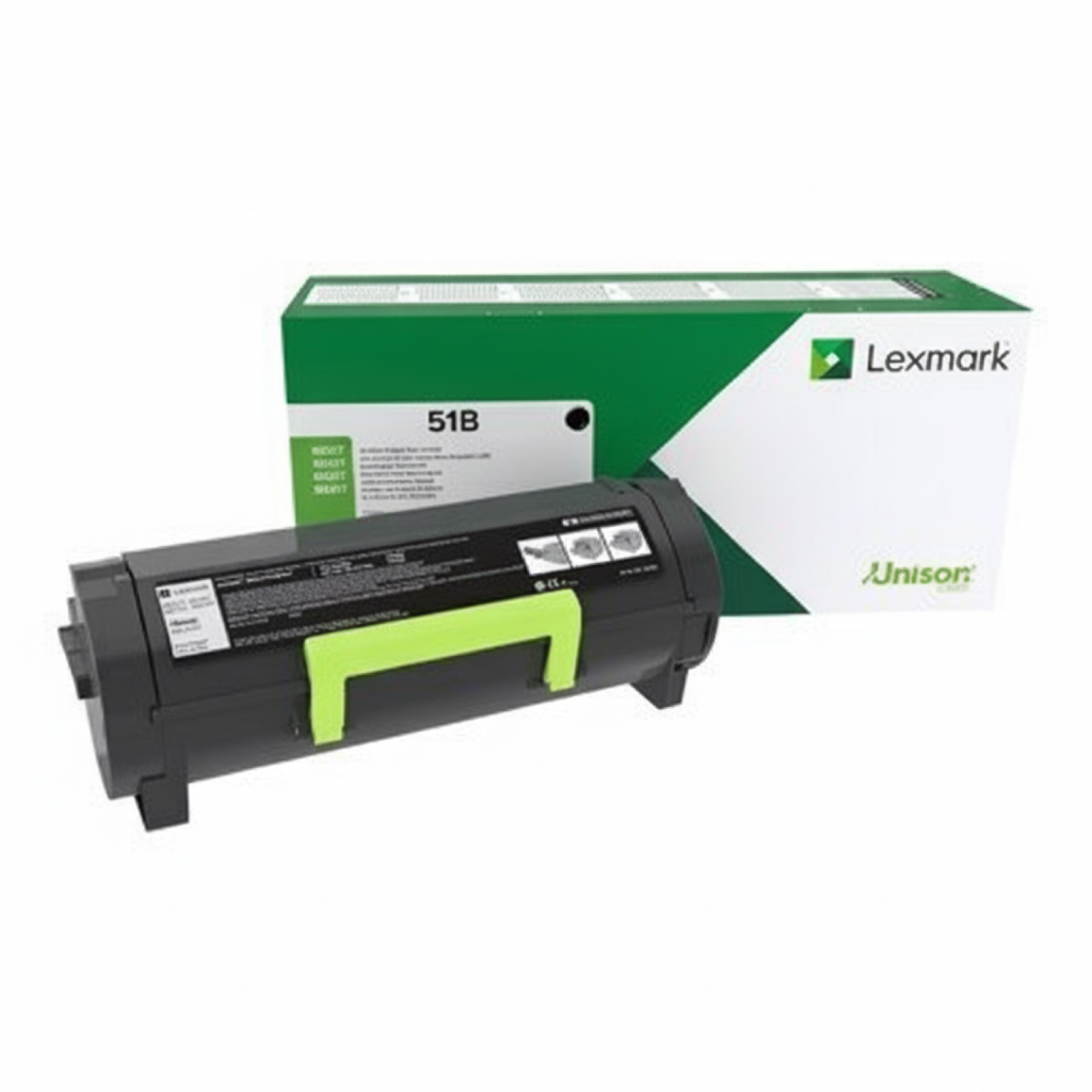 Toner Oryginalny Lexmark 51B2H00 (51B2H00) (Czarny)