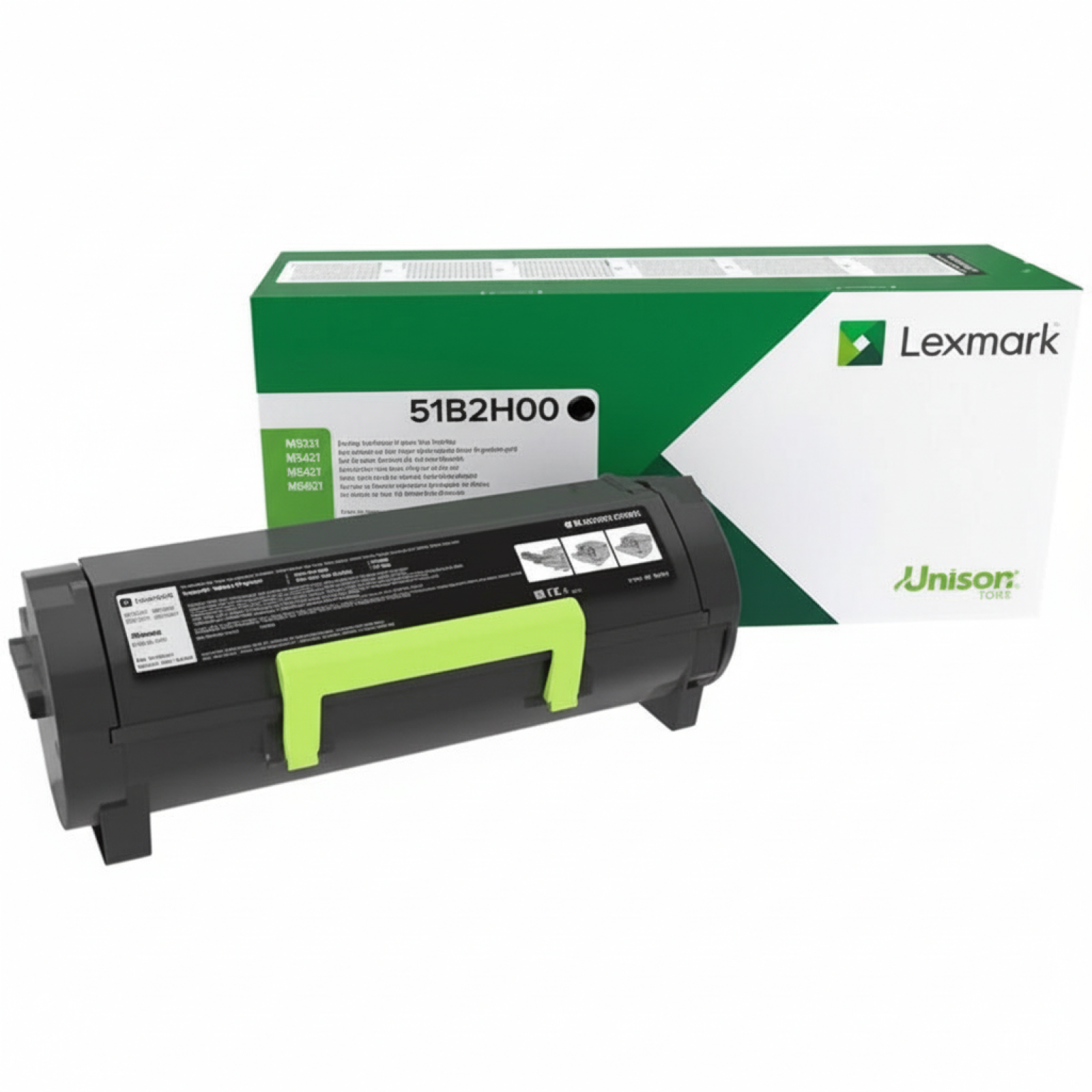 Toner Oryginalny Lexmark 51B2X00 (51B2X00) (Czarny)