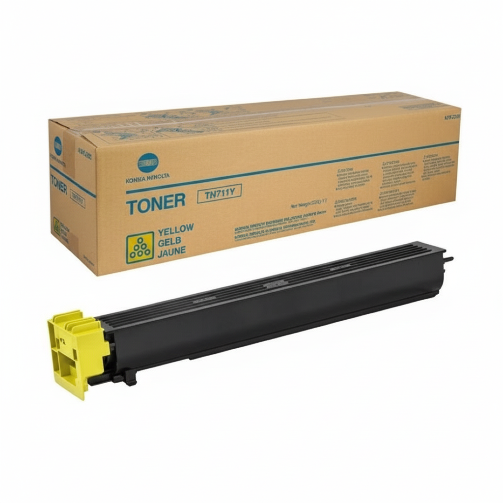 Toner Oryginalny KM TN-711Y (A3VU250) (Żółty)