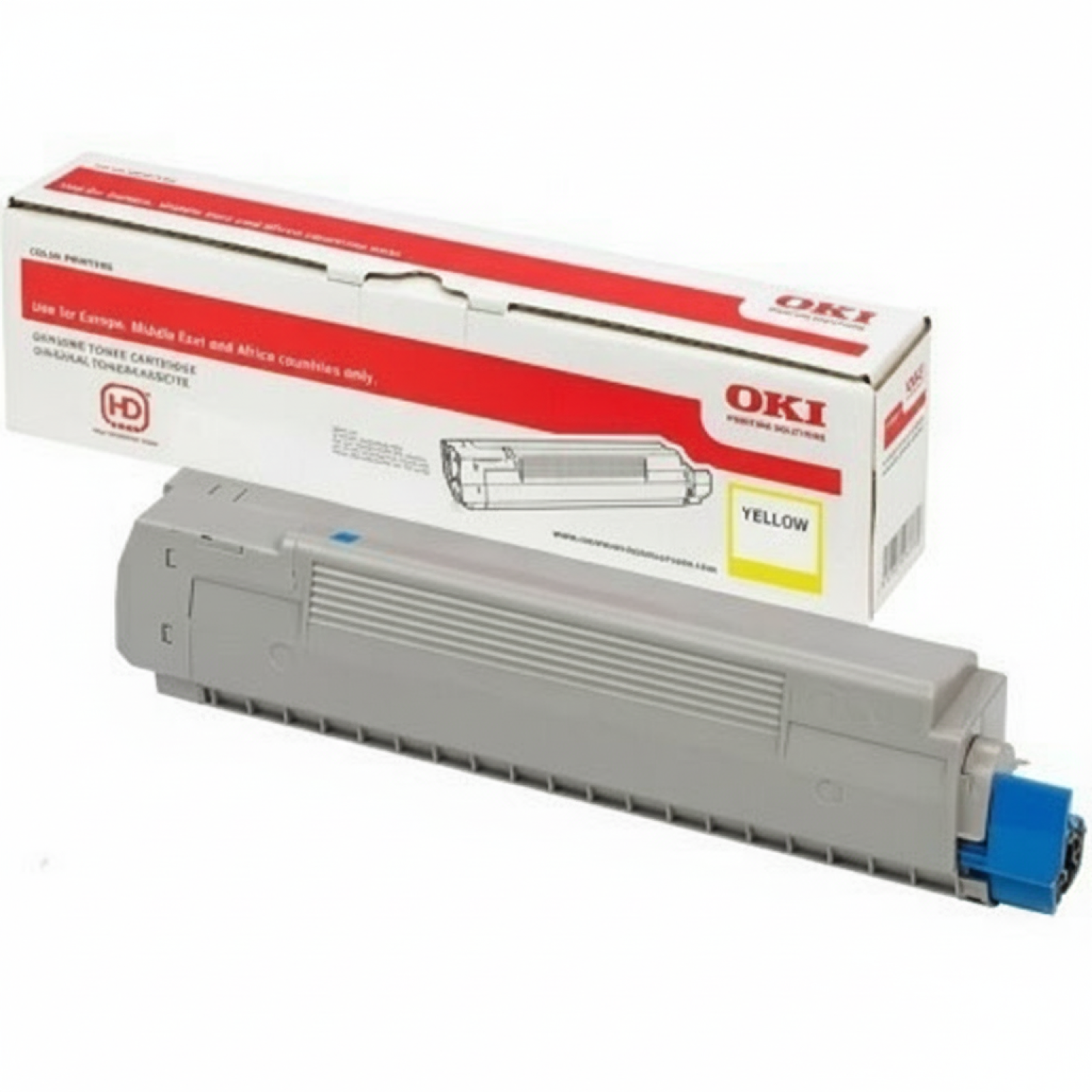 Toner Oryginalny Oki C532 1,5K (46490401) (Żółty)