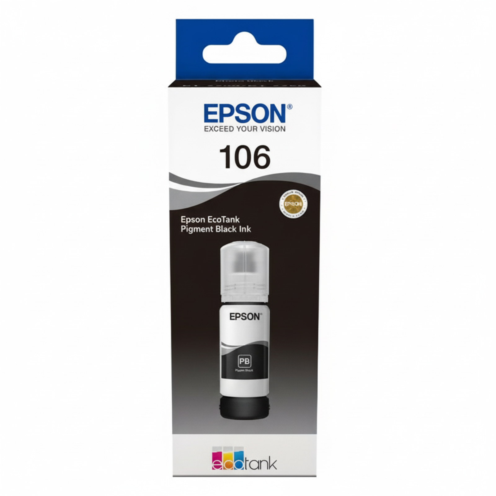 Tusz Oryginalny Epson 106 (C13T00R140) (Czarny Foto)