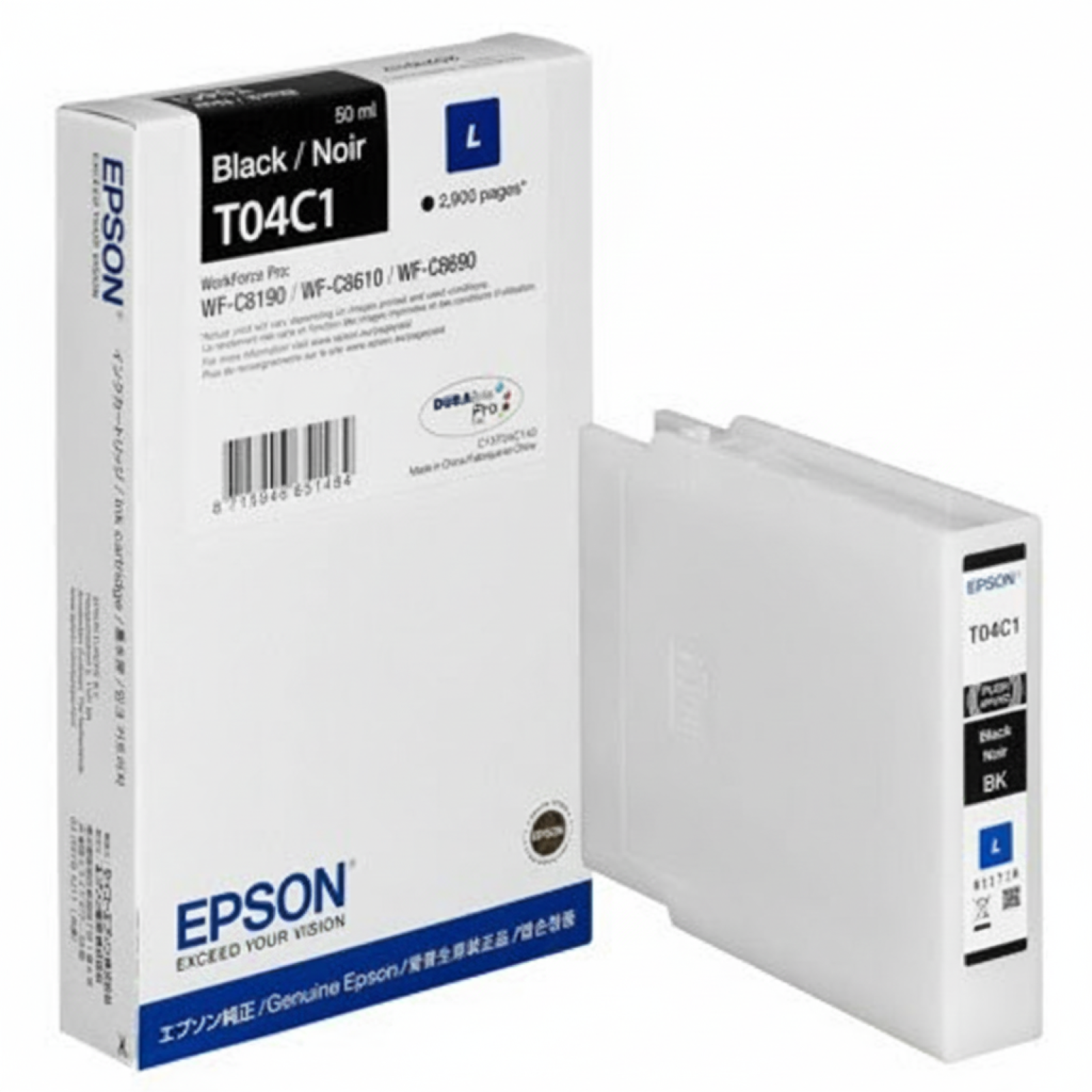 Tusz Oryginalny Epson T04C1 L (C13T04C140) (Czarny)