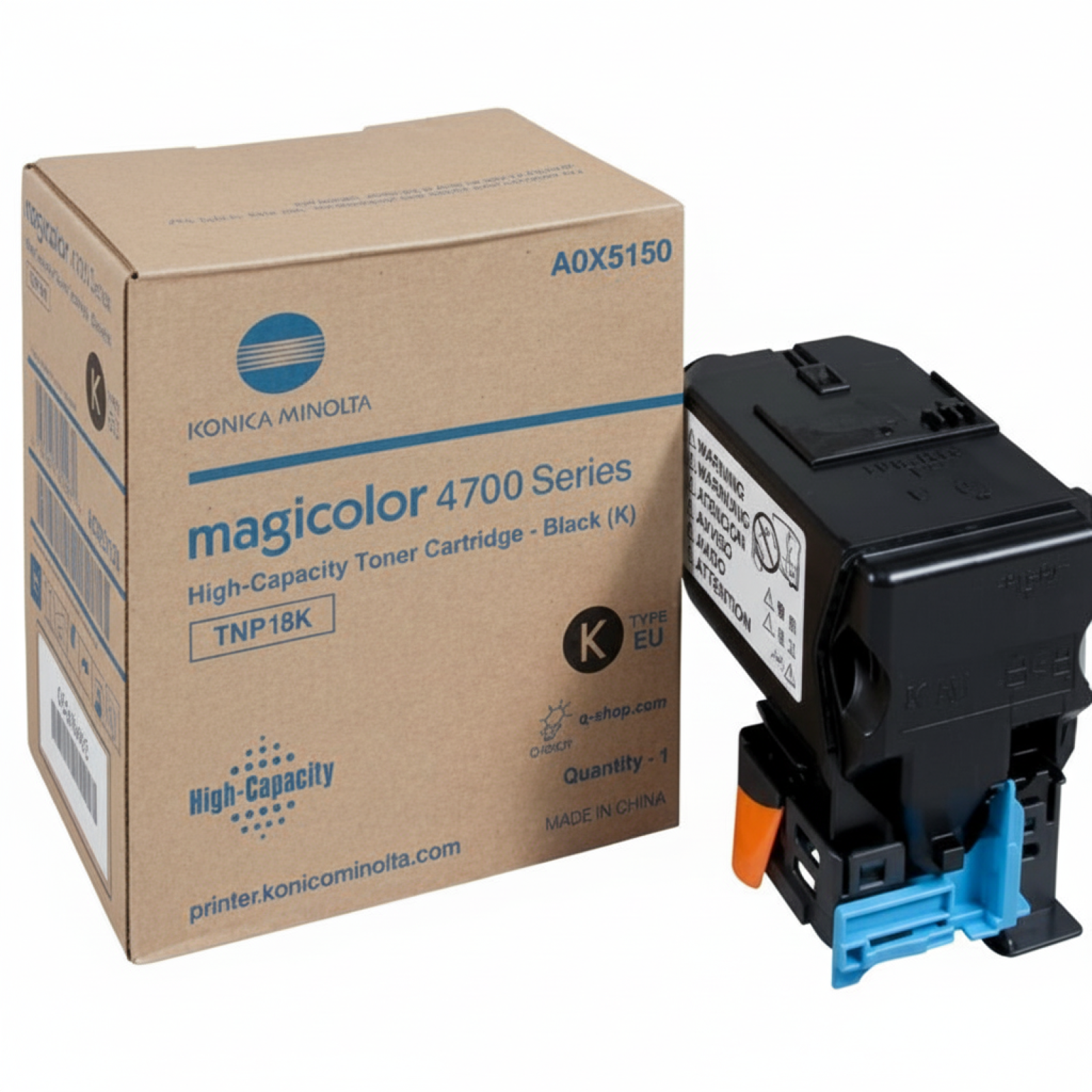 Toner Oryginalny KM TNP-18K (A0X5150) (Czarny)