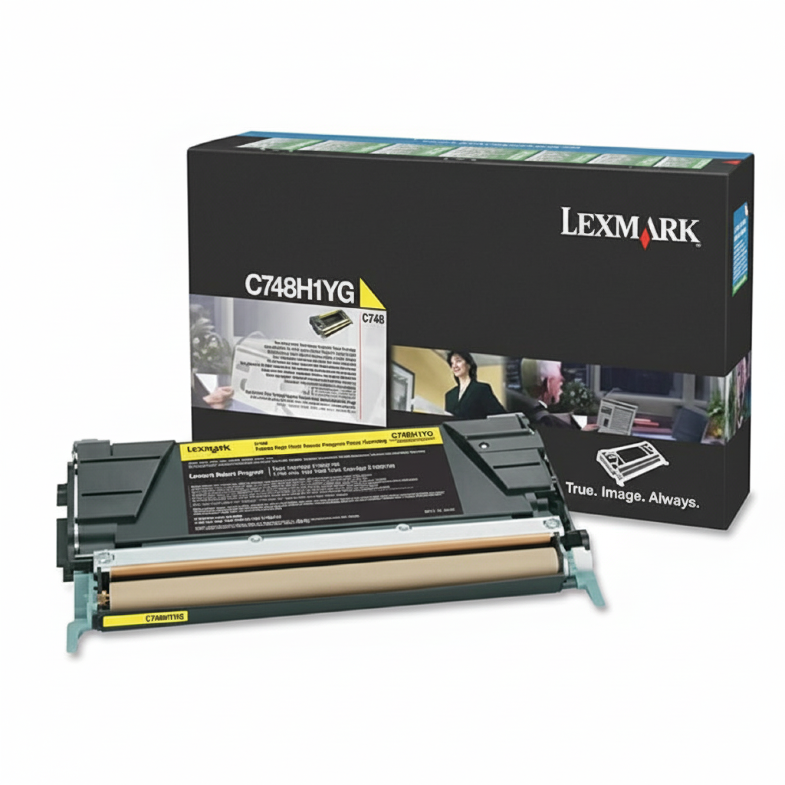 Toner Oryginalny Lexmark C748H1YG (C748H1YG) (Żółty)
