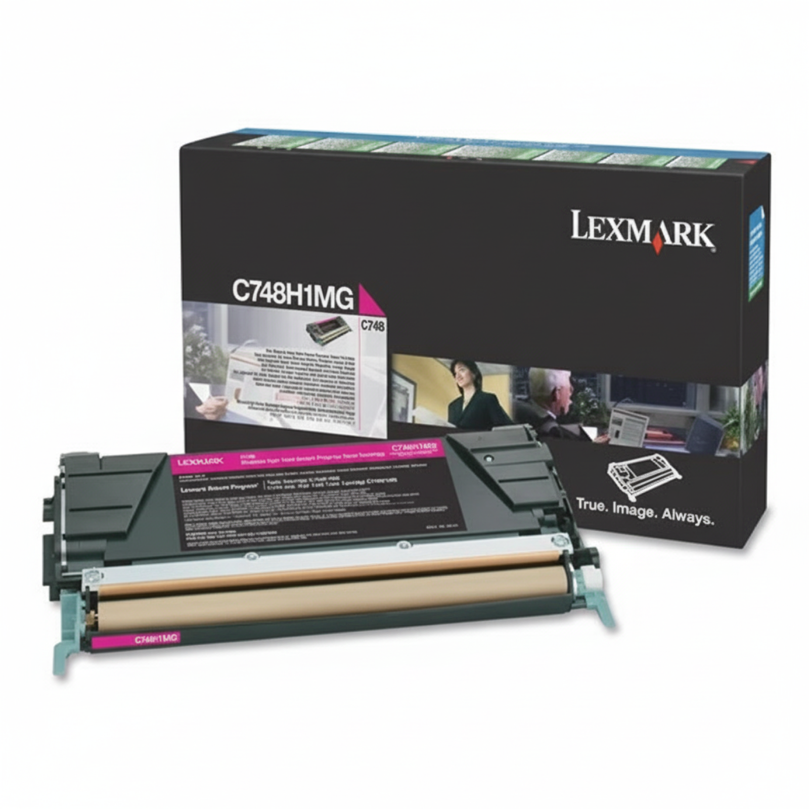 Toner Oryginalny Lexmark C748H1MG (C748H1MG) (Purpurowy)