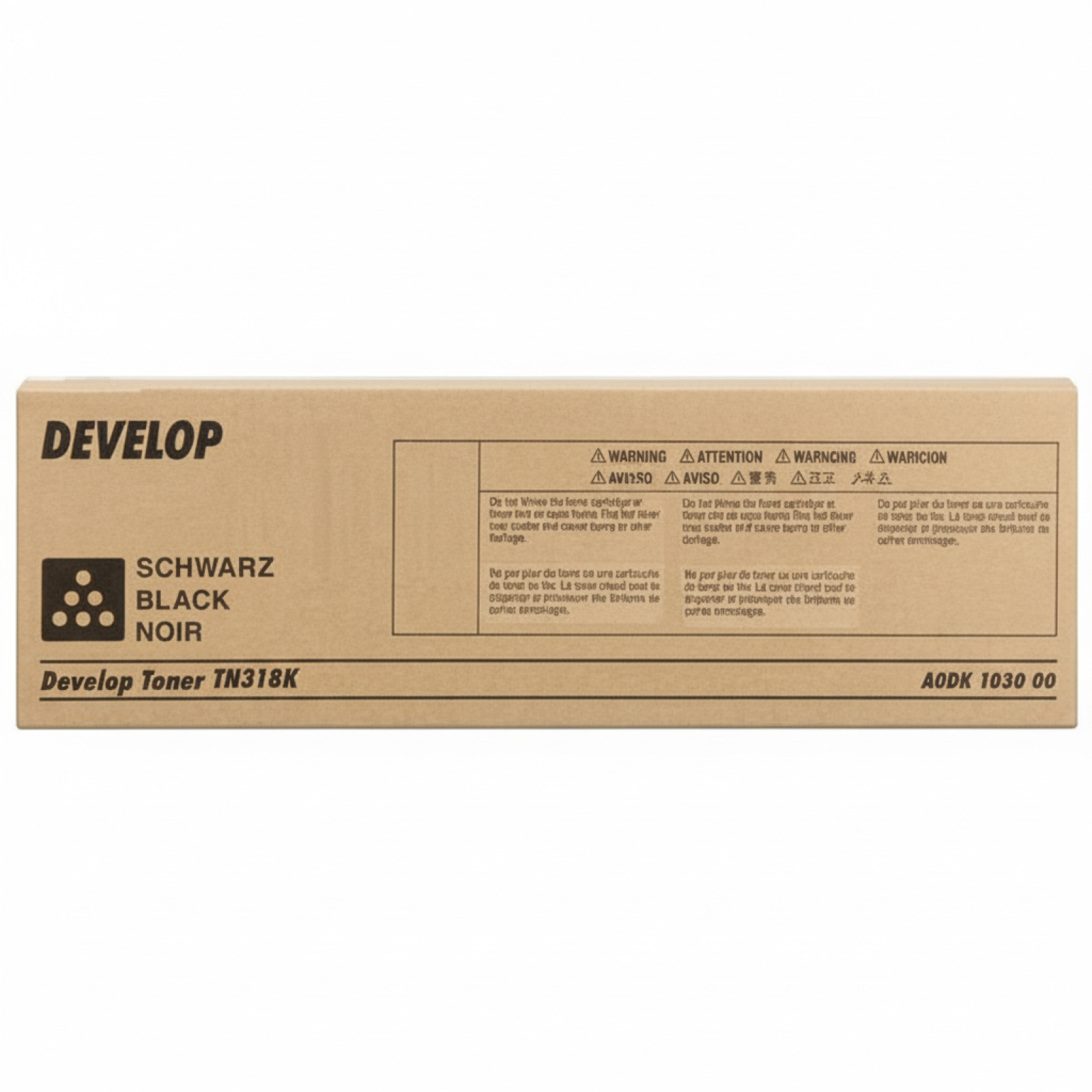 Toner Oryginalny Develop TN-318K (A0DK1D3) (Czarny)