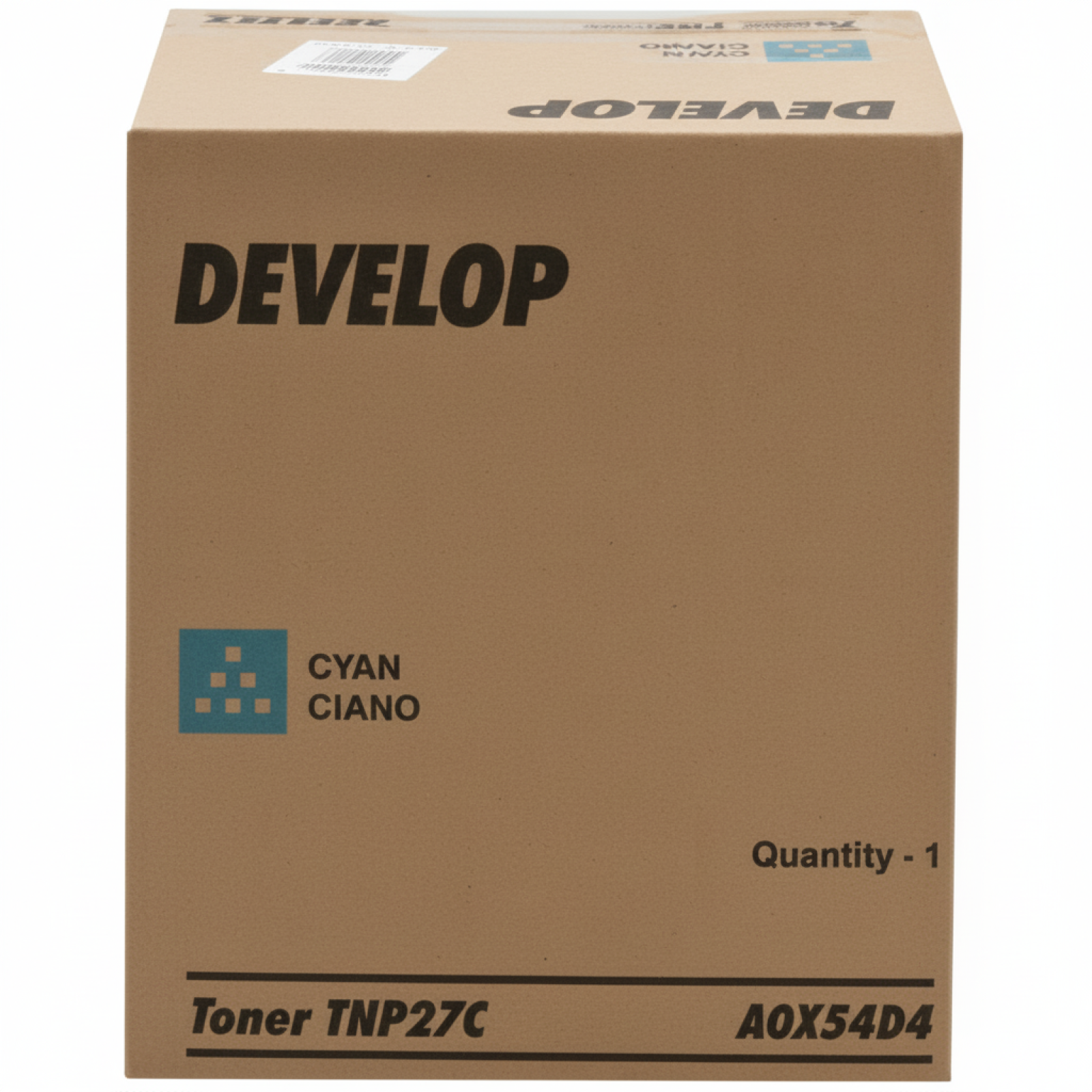 Toner Oryginalny Develop TNP-27C (A0X54D4) (Błękitny)