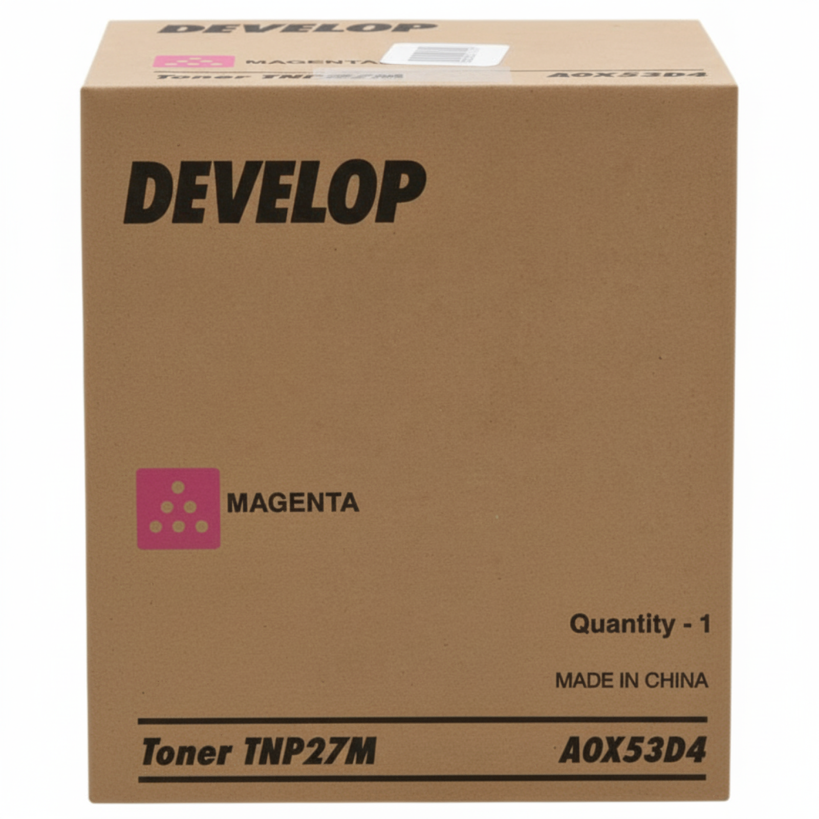 Toner Oryginalny Develop TNP-27M (A0X53D4) (Purpurowy)