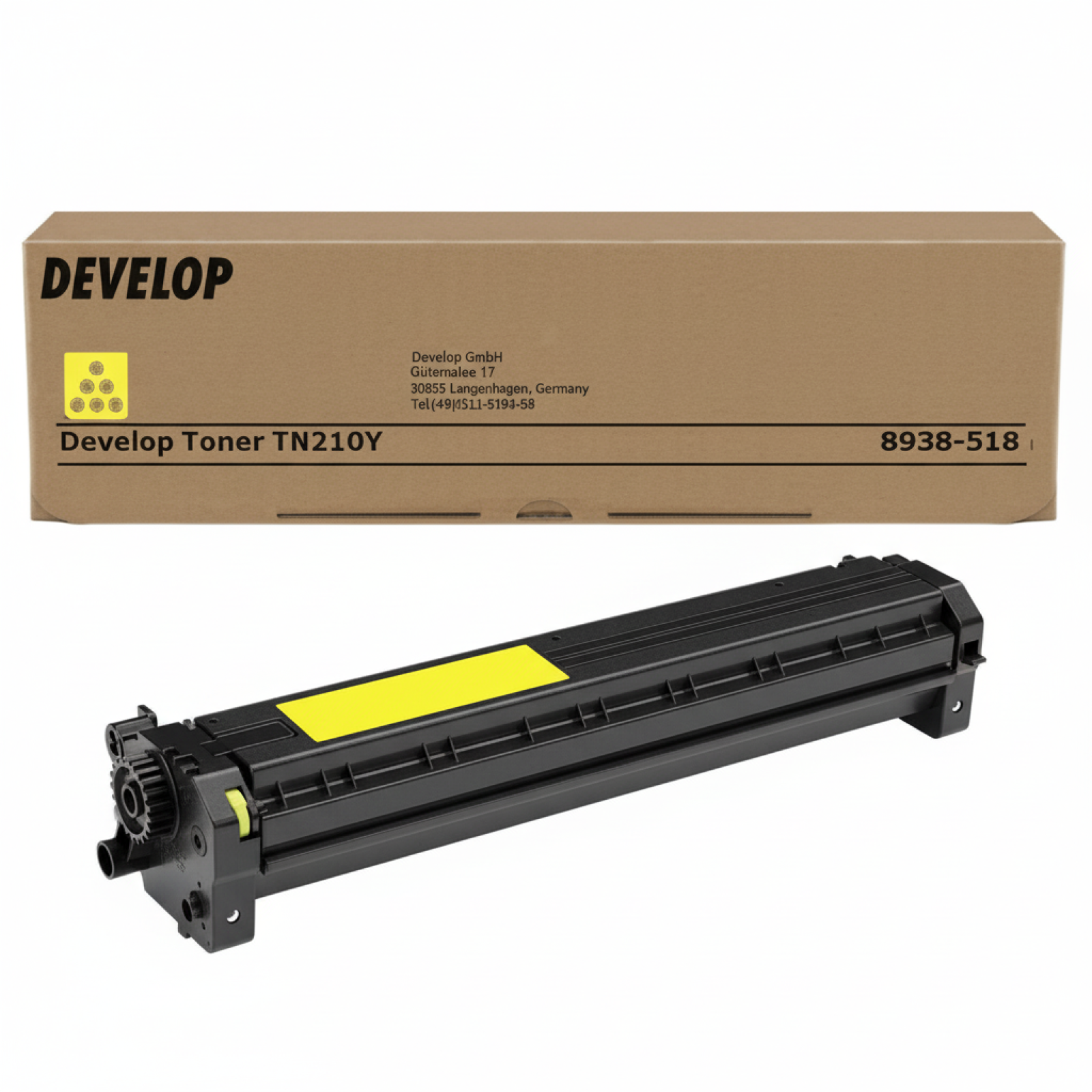 Toner Oryginalny Develop TN-210Y (8938518) (Żółty)