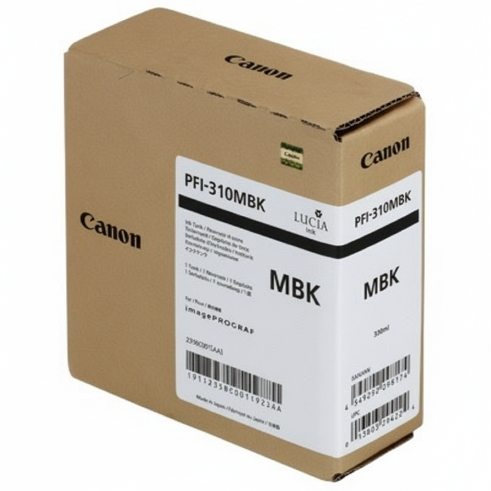 Tusz Oryginalny Canon PFI-310MBK (2358C001) (Czarny matowy)
