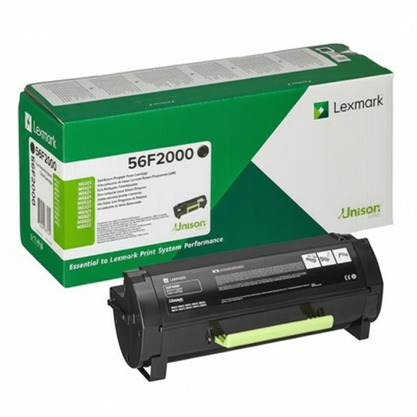 Toner Oryginalny Lexmark 56F2000 (56F2000) (Czarny)