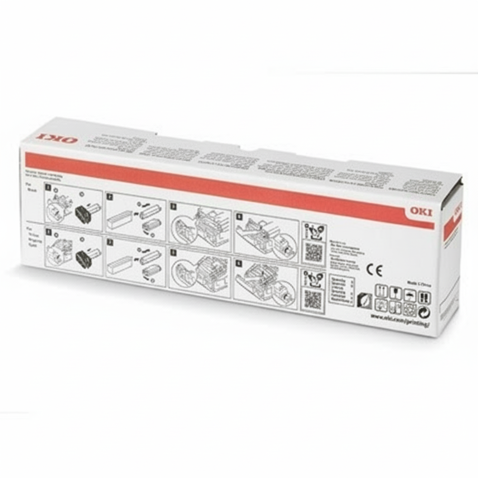 Toner Oryginalny Oki C824 834 (47095702) (Purpurowy)