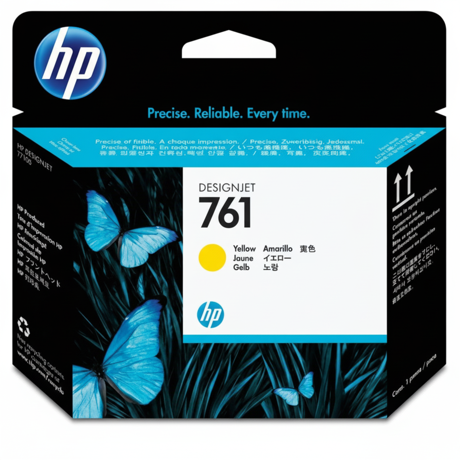 Głowica Oryginalna HP 761 (CH645A) (Żółty)