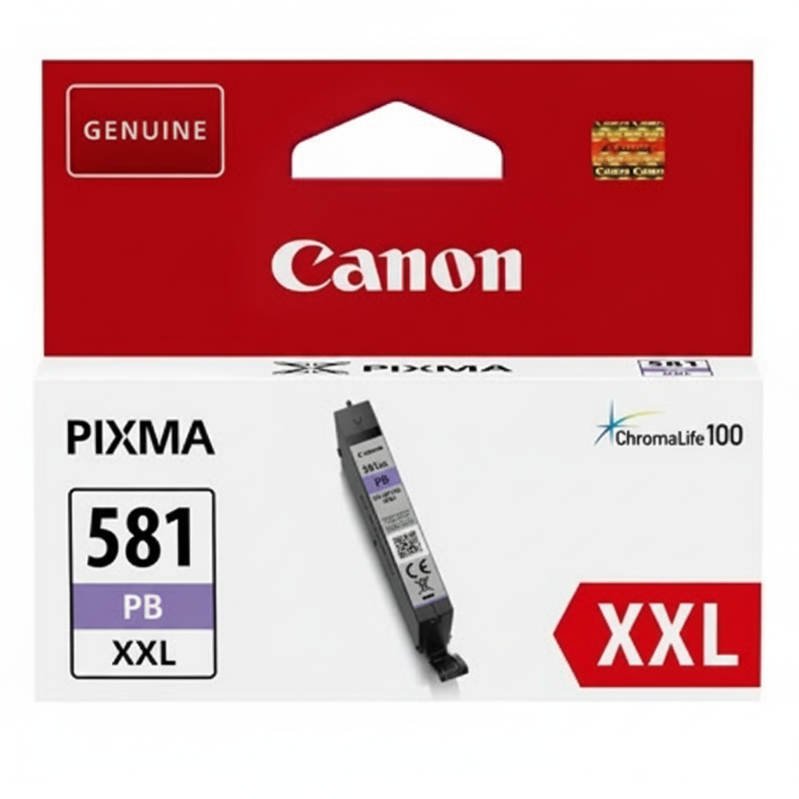 Tusz Oryginalny Canon CLI-581 XXL PB (1999C001) (Niebieski Foto)