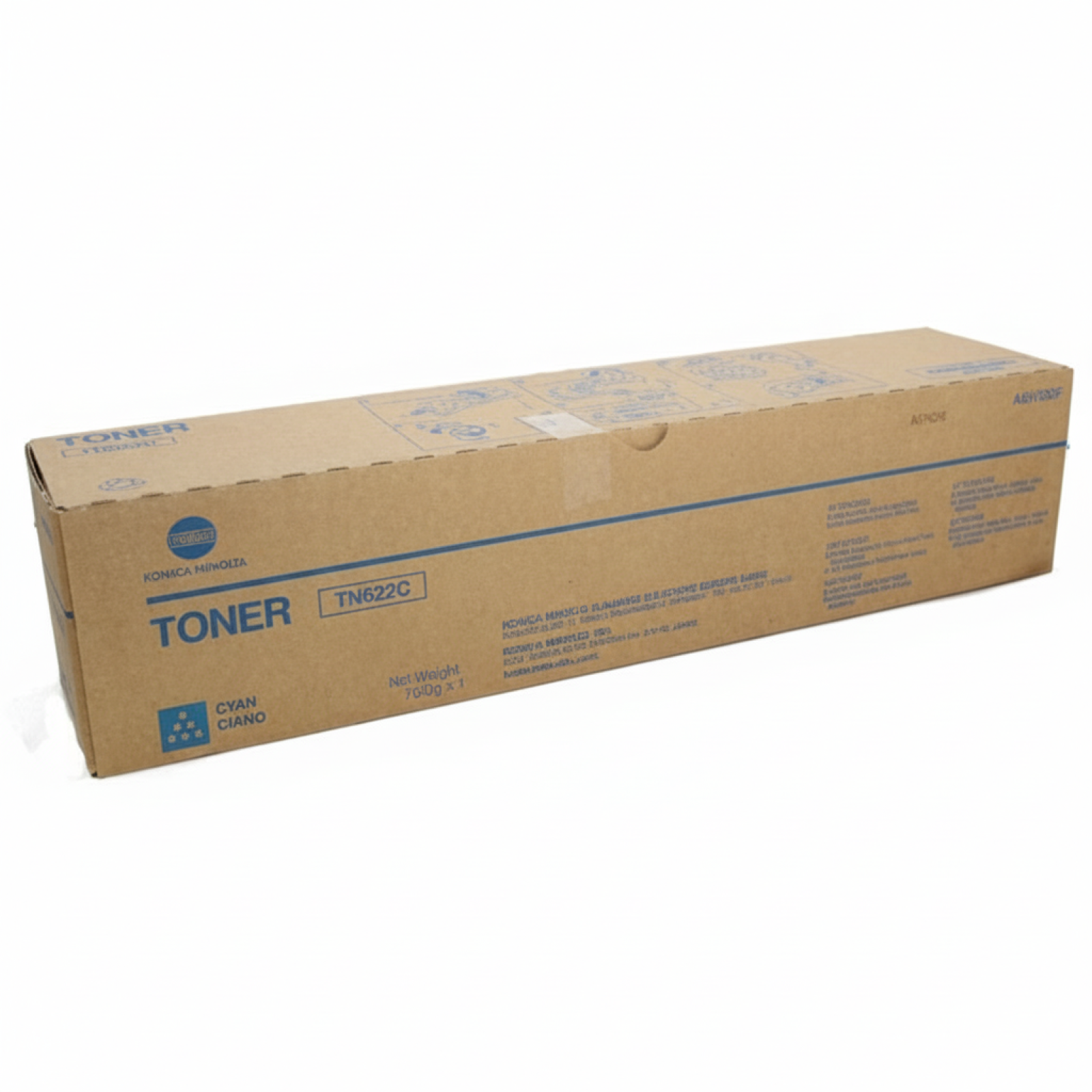 Toner Oryginalny KM TN-622C (A5E7450) (Błękitny)