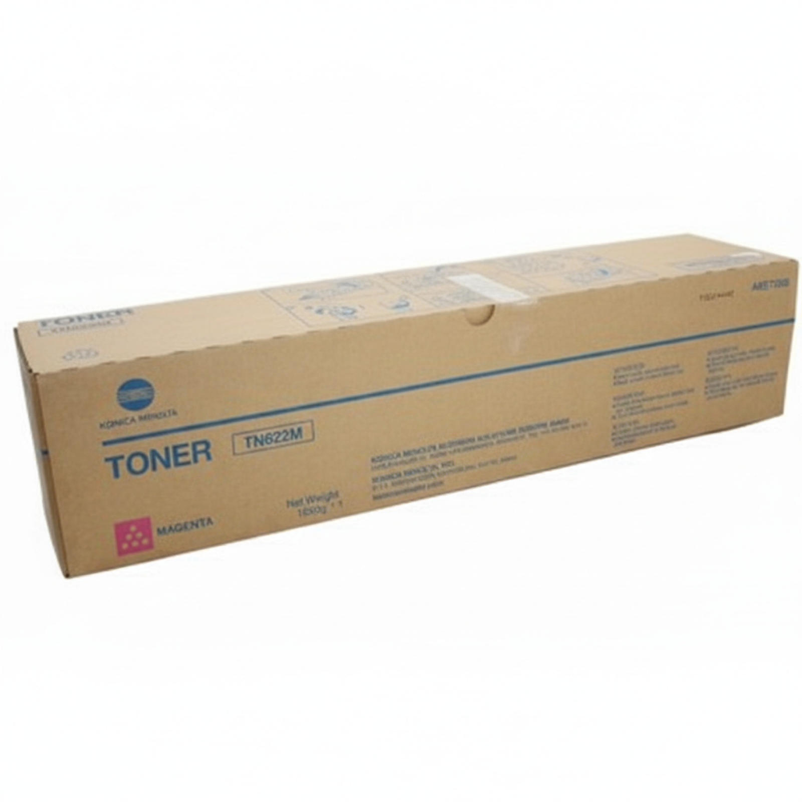 Toner Oryginalny KM TN-622M (A5E7350) (Purpurowy)