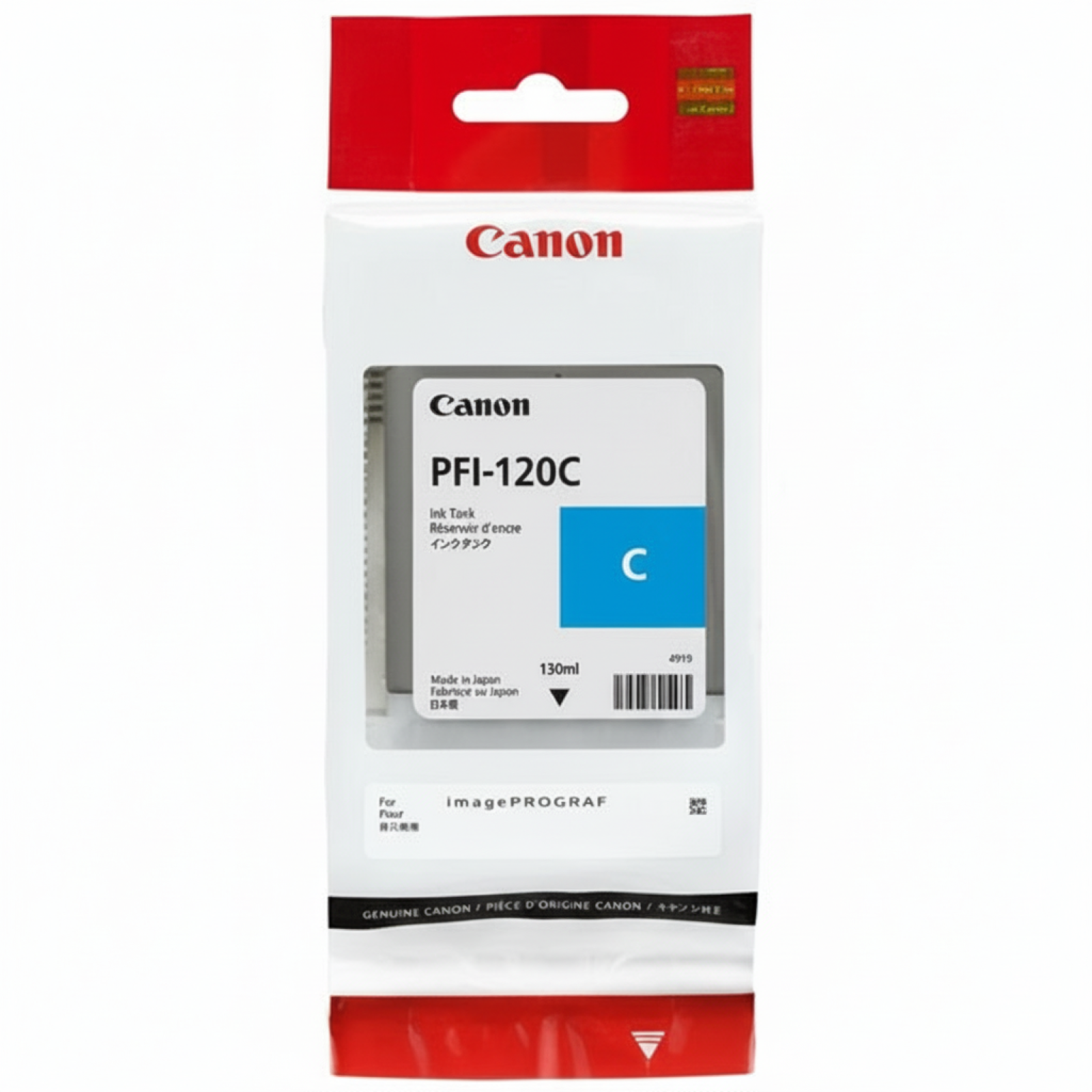 Tusz Oryginalny Canon PFI-120C (2886C001) (Błękitny)