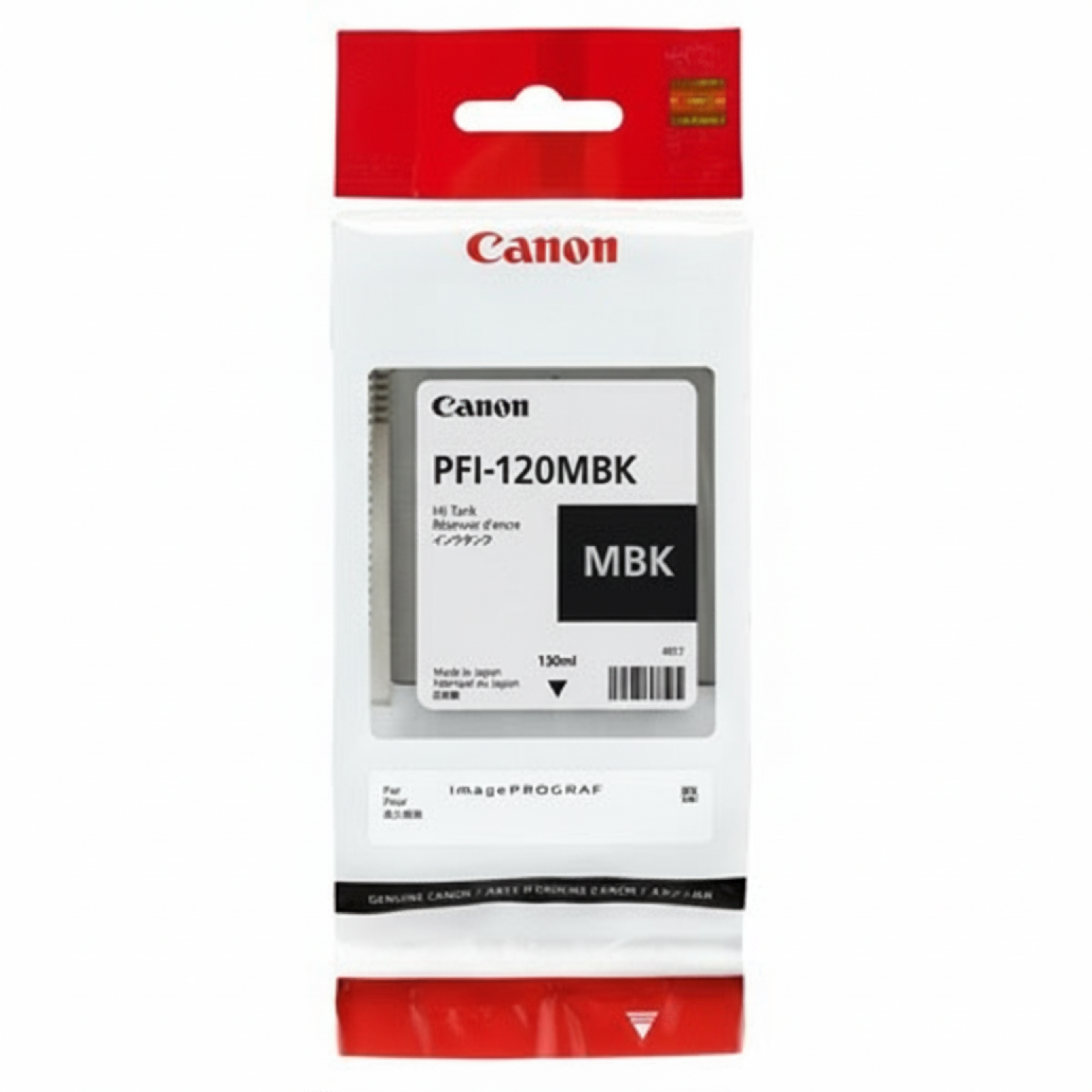 Tusz Oryginalny Canon PFI-120MBK (2884C001) (Czarny matowy)