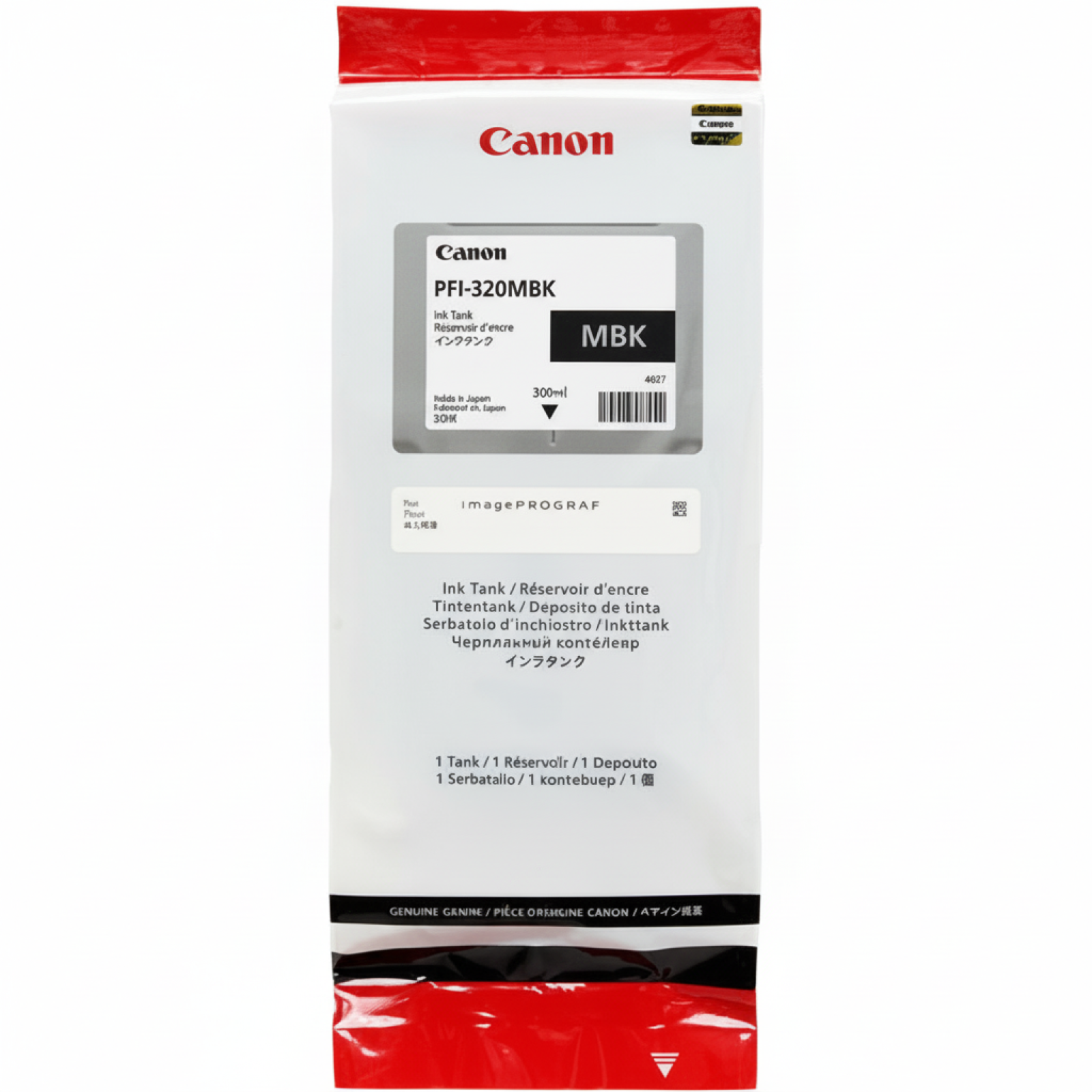 Tusz Oryginalny Canon PFI-320MBK (2889C001) (Czarny matowy)