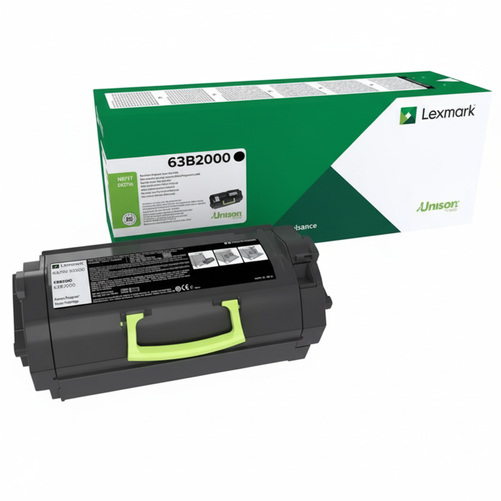 Toner Oryginalny Lexmark MX717 718 (63B2000) (Czarny)