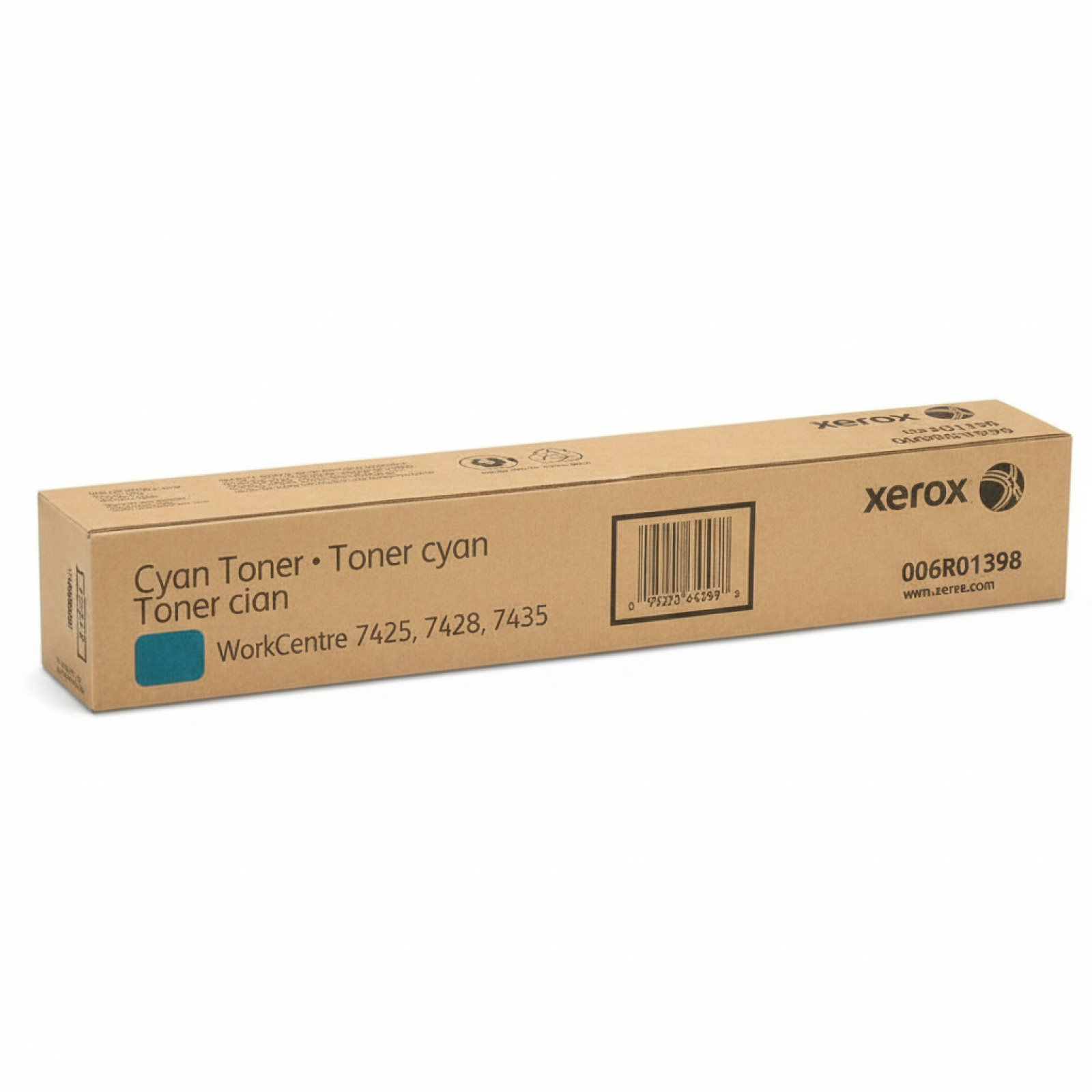 Toner Oryginalny Xerox 7525 7545 (006R01520) (Błękitny)