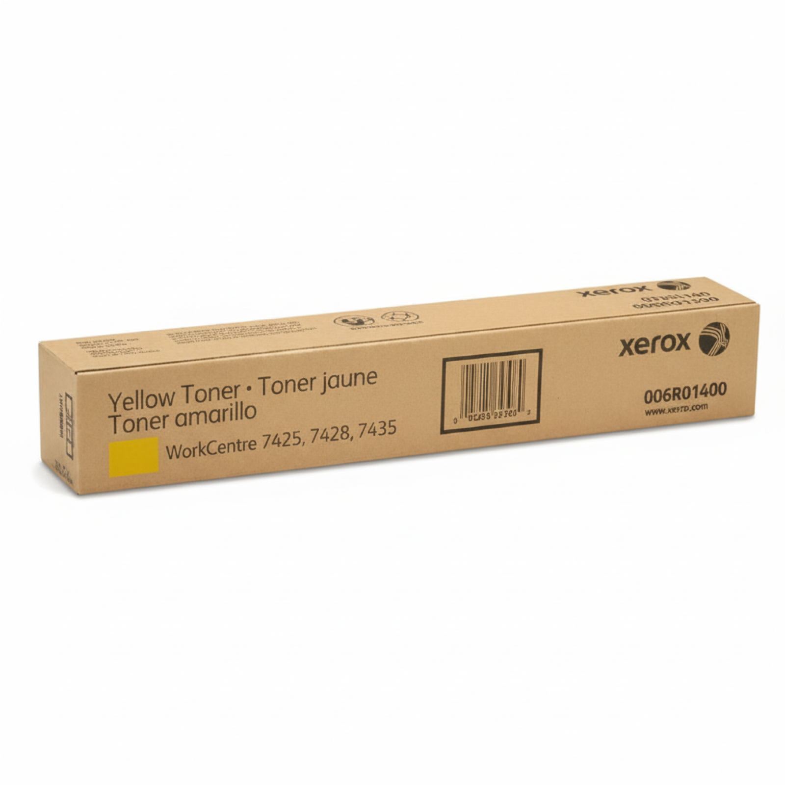 Toner Oryginalny Xerox 7525 7545 (006R01518) (Żółty)