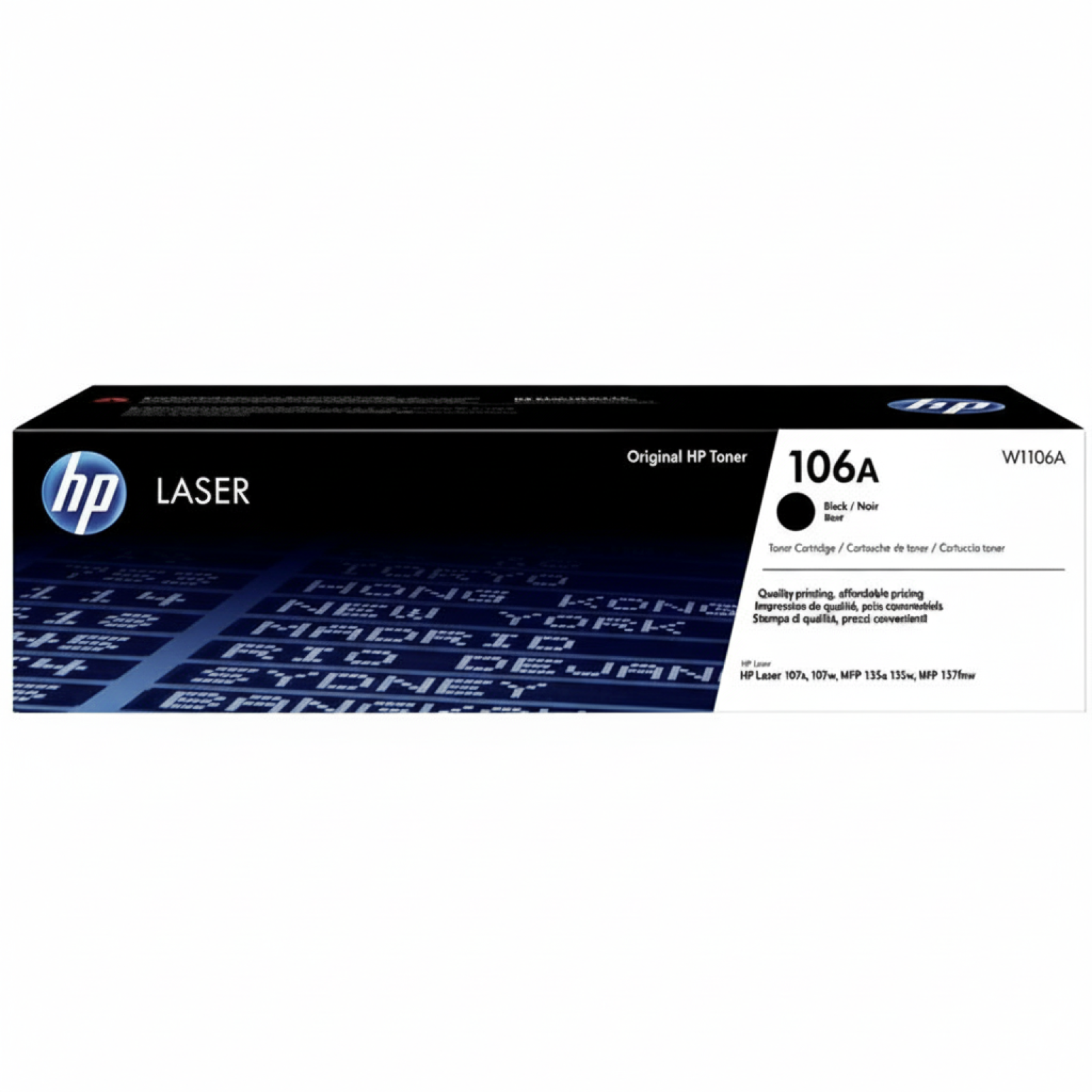Toner Oryginalny HP 106A (W1106A) (Czarny)