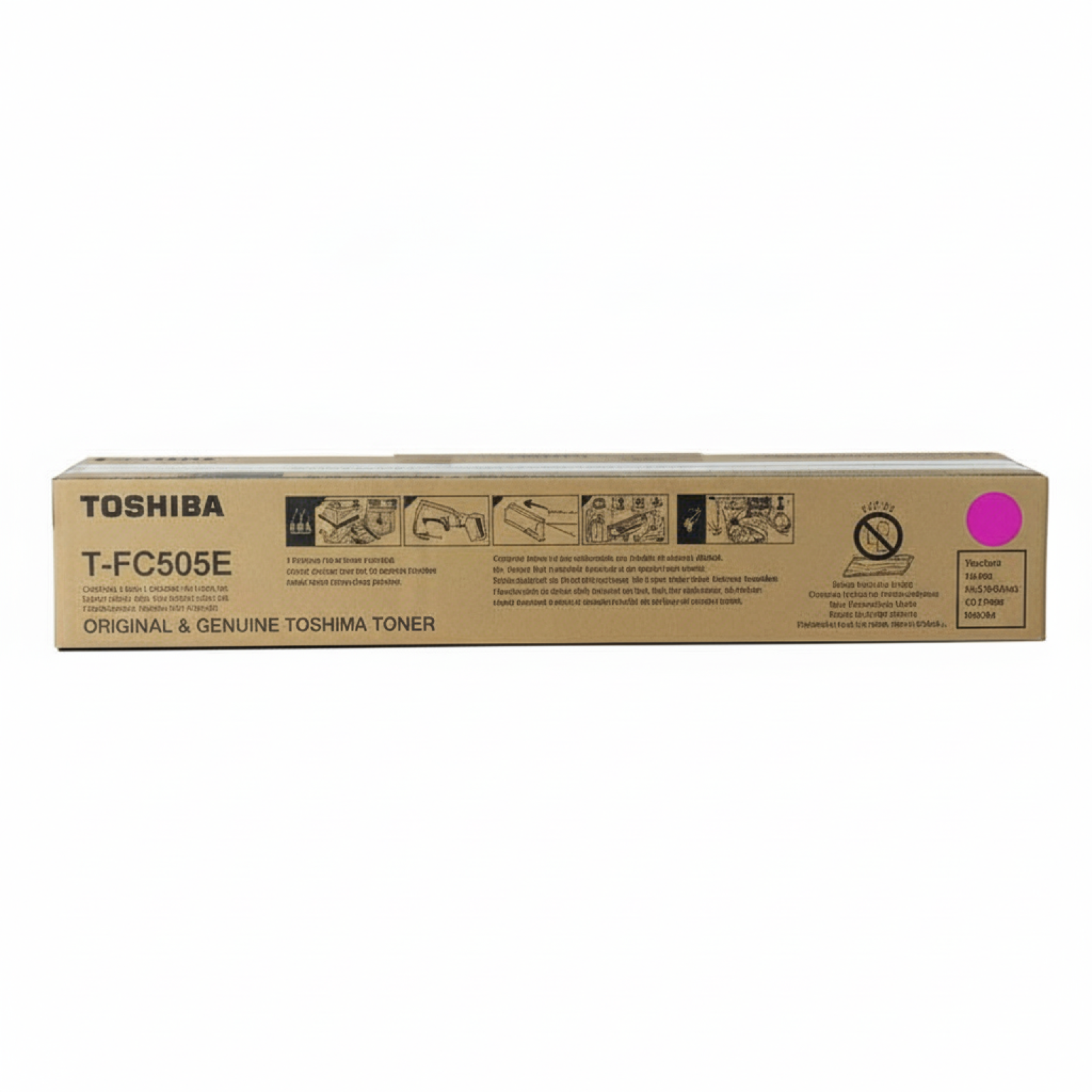 Toner Oryginalny Toshiba T-FC505E-M (6AJ00000143) (Purpurowy)