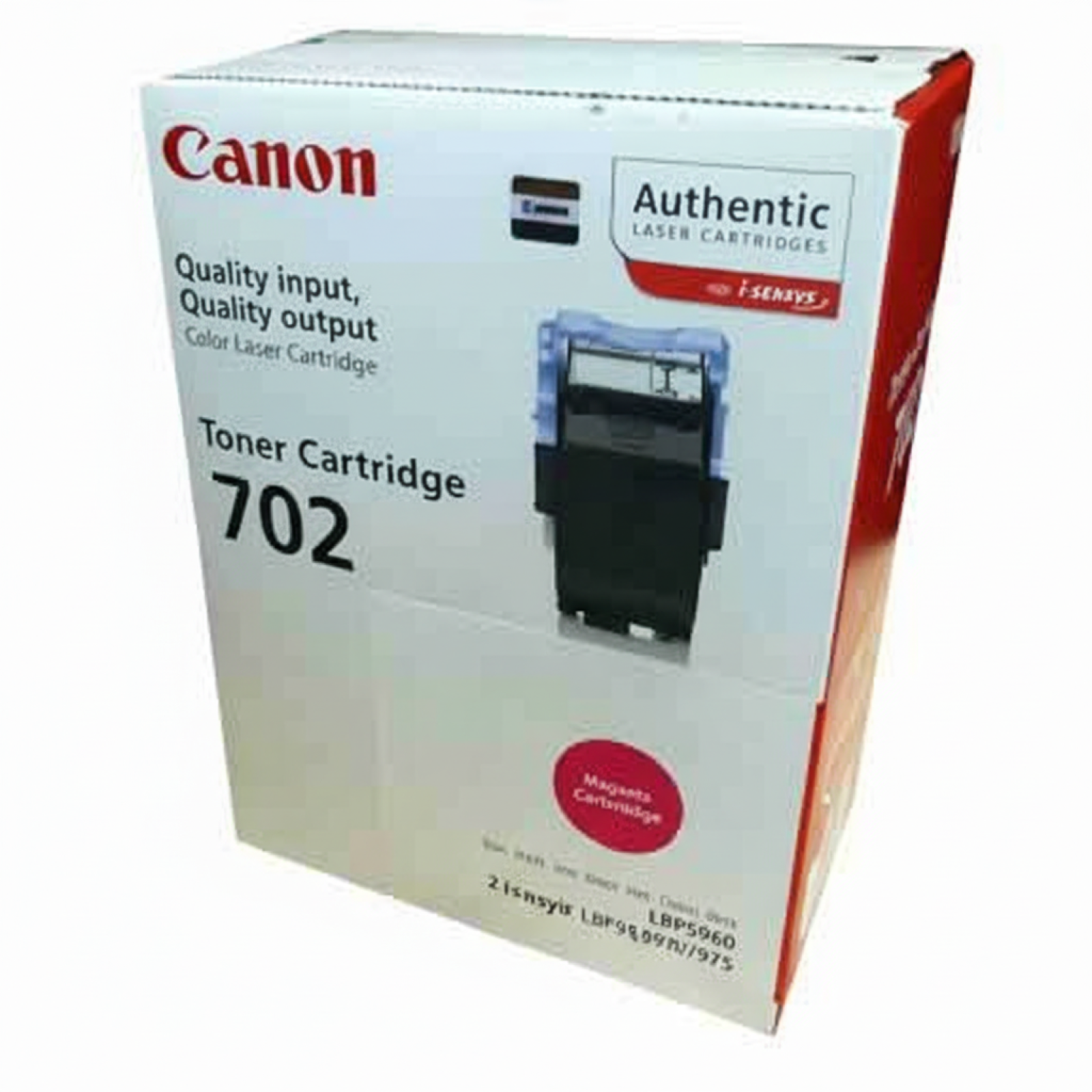 Toner Oryginalny Canon CRG-702 M (9643A004) (Purpurowy)