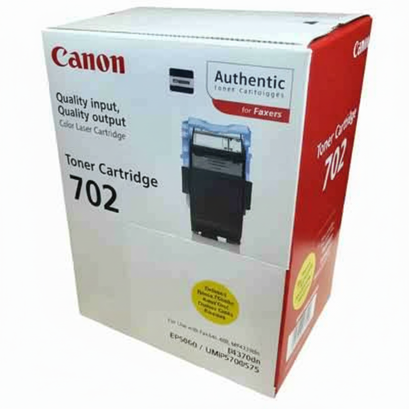 Toner Oryginalny Canon CRG-702 Y (9642A004) (Żółty)